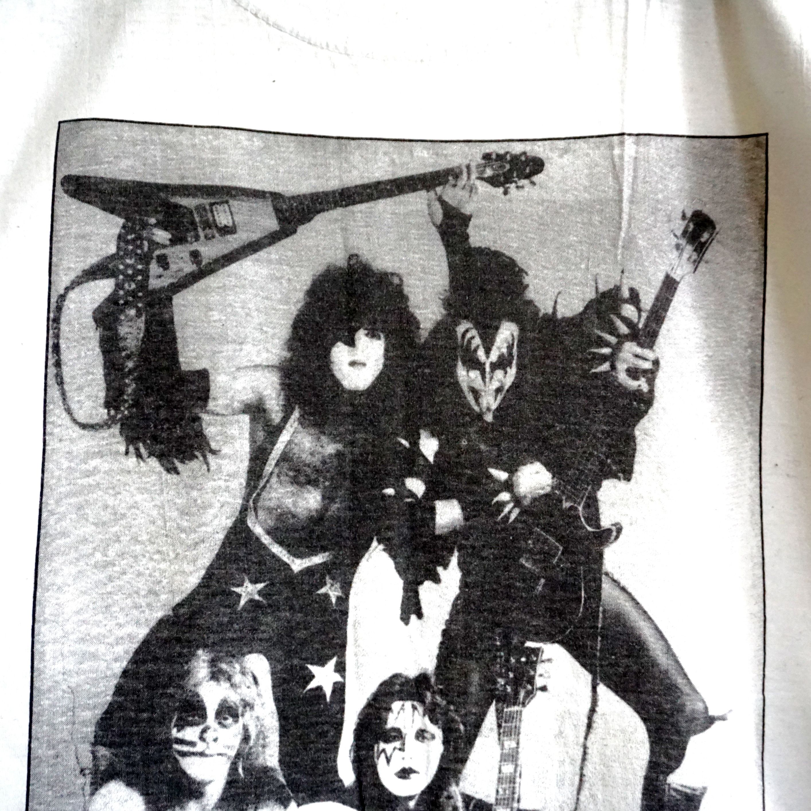 Band Tees Vintage Rare kiss bandtee 88/90s single stitch Size US XL / EU 56 / 4 - 12 Thumbnail