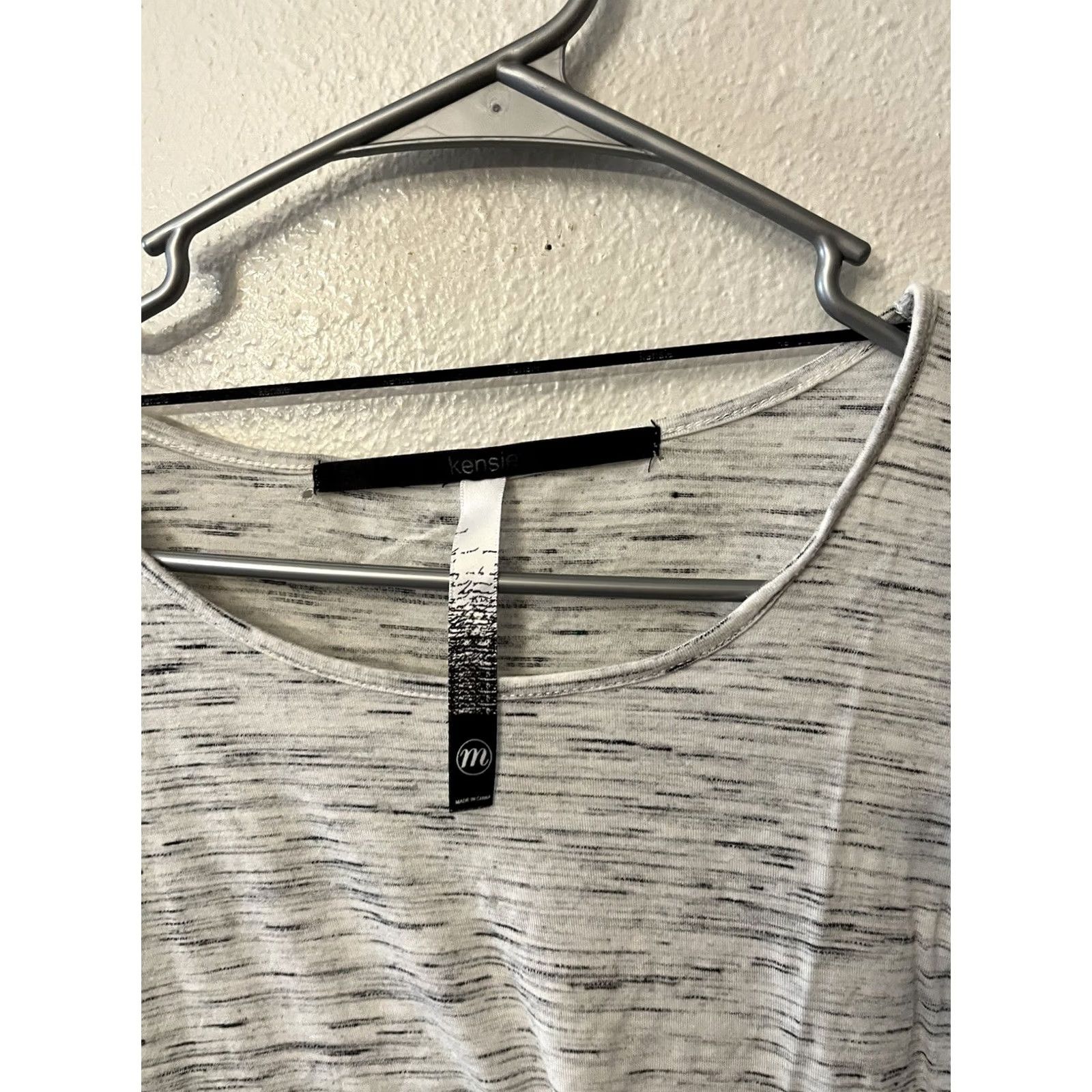 Vintage Kensie Performance Womens Light Grey Athletic Top Size Medium Size M / US 6-8 / IT 42-44 - 2 Thumbnail