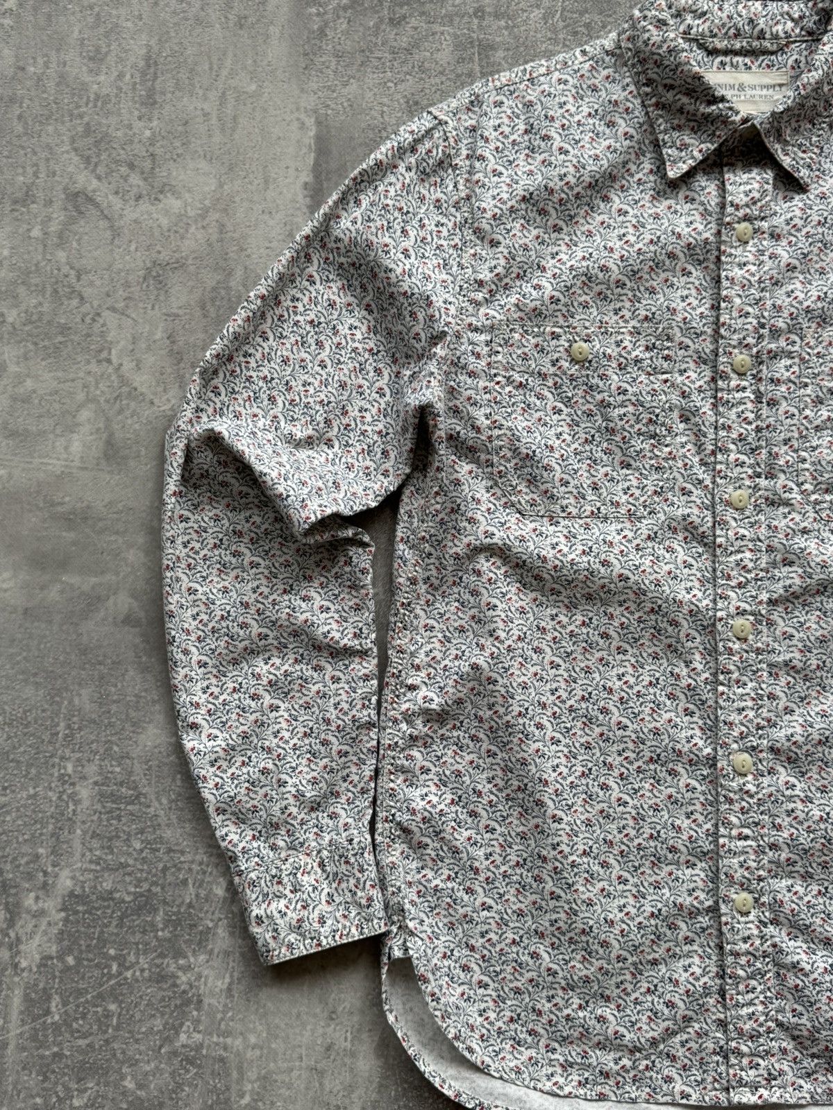 Denim & Supply Ralph Lauren Denim & Supply RL Flower Shirt Size US S / EU 44-46 / 1 - 4 Thumbnail