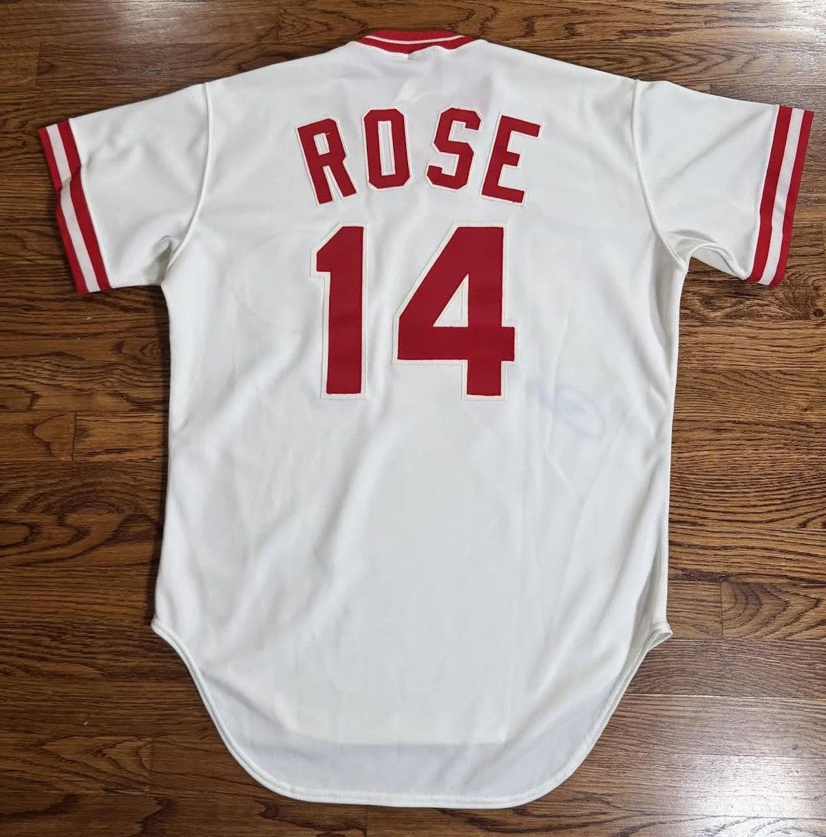 Vintage Vintage Rawlings Cincinnati Reds Pete Rose Home Jersey Size US L / EU 52-54 / 3 - 6 Thumbnail