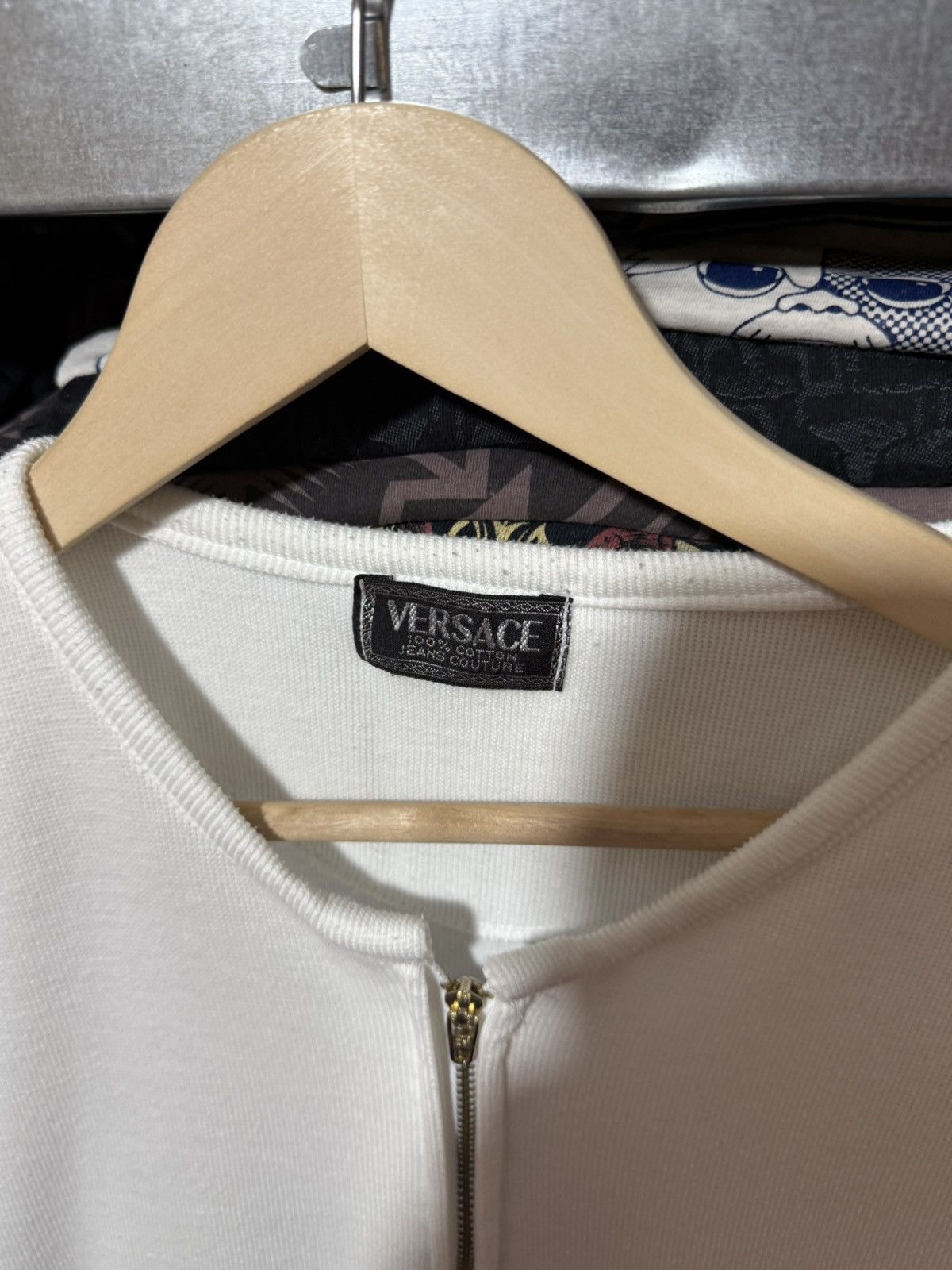 Versace Jeans Couture 🇺🇸 Vintage 90s Versace Jeans Couture t-shirt Y2K streetwear Size US XL / EU 56 / 4 - 5 Thumbnail