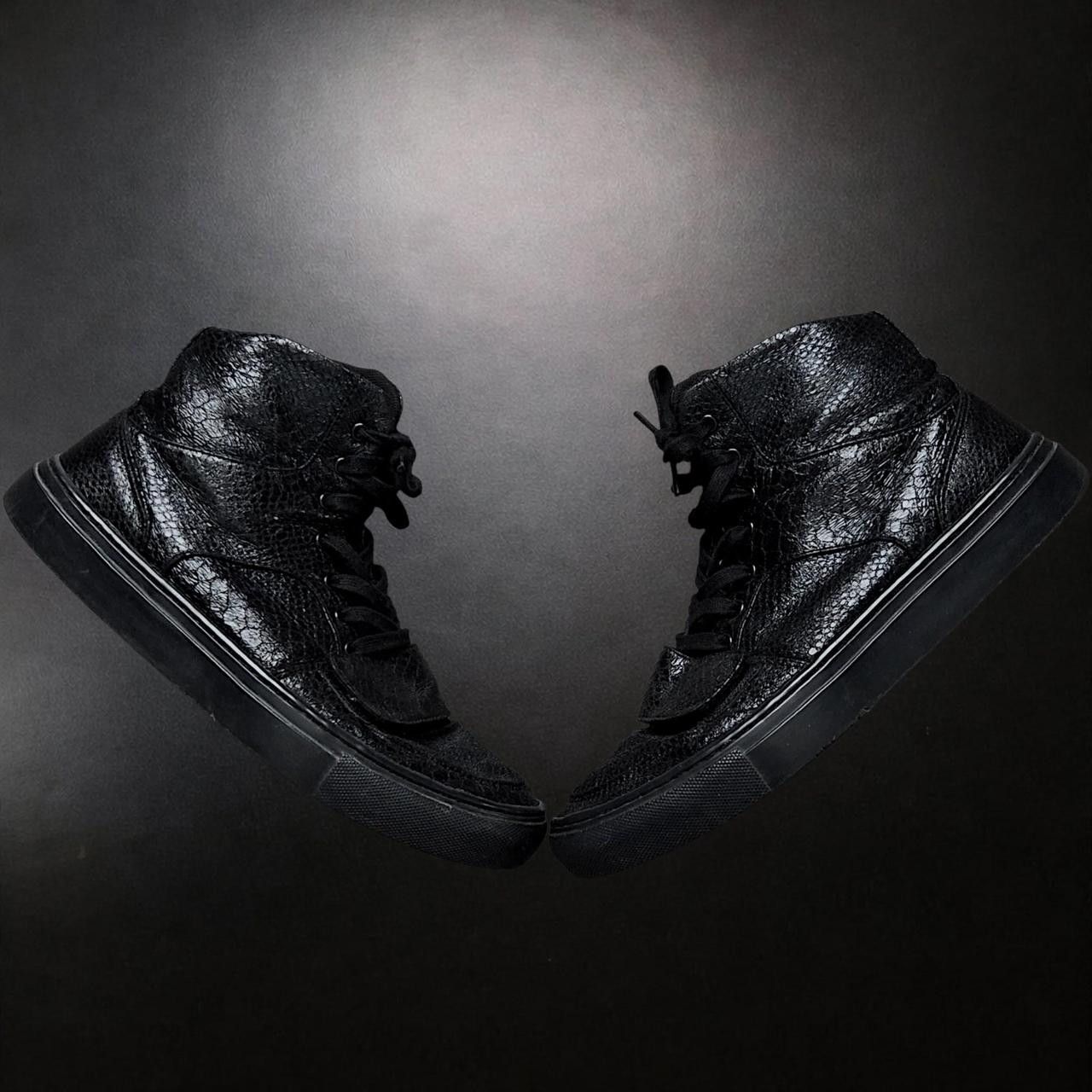 Giuseppe Zanotti Creative Recreation Cesario High Top Snakeskin Sneaker Size US 8.5 / EU 41-42 - 1 Thumbnail