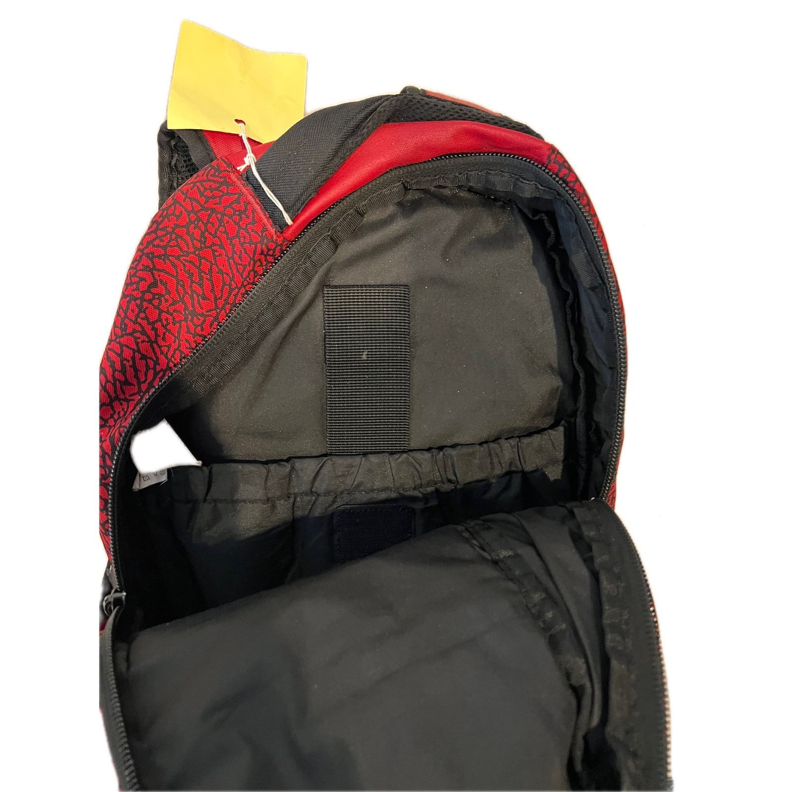 Nike Nike Air Jordan Fluid Backpack Gym Bag Laptop Red Black Size ONE SIZE - 3 Thumbnail