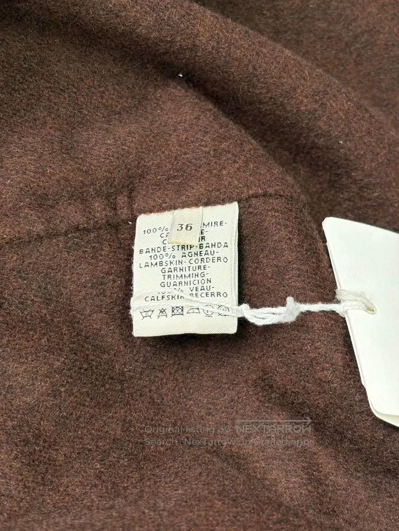 Hermes Hermes Elegant Gentle Double-Sided 100% Cashmere Shape wit Size XS / US 0-2 / IT 36-38 - 9 Thumbnail