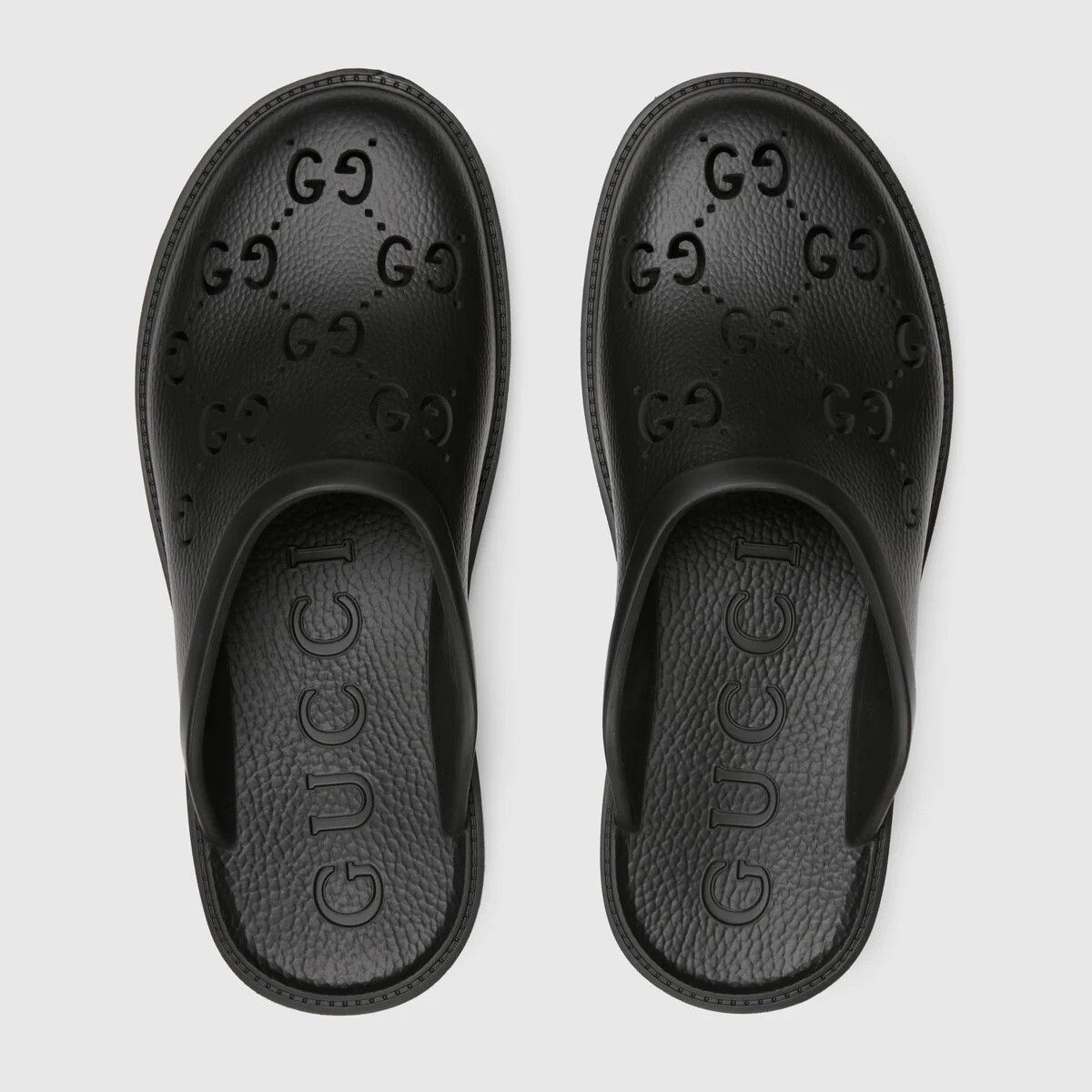 Gucci o1loc1c0625 Slip-On Sandals in Black Size US 9.5 / EU 42-43 - 3 Thumbnail