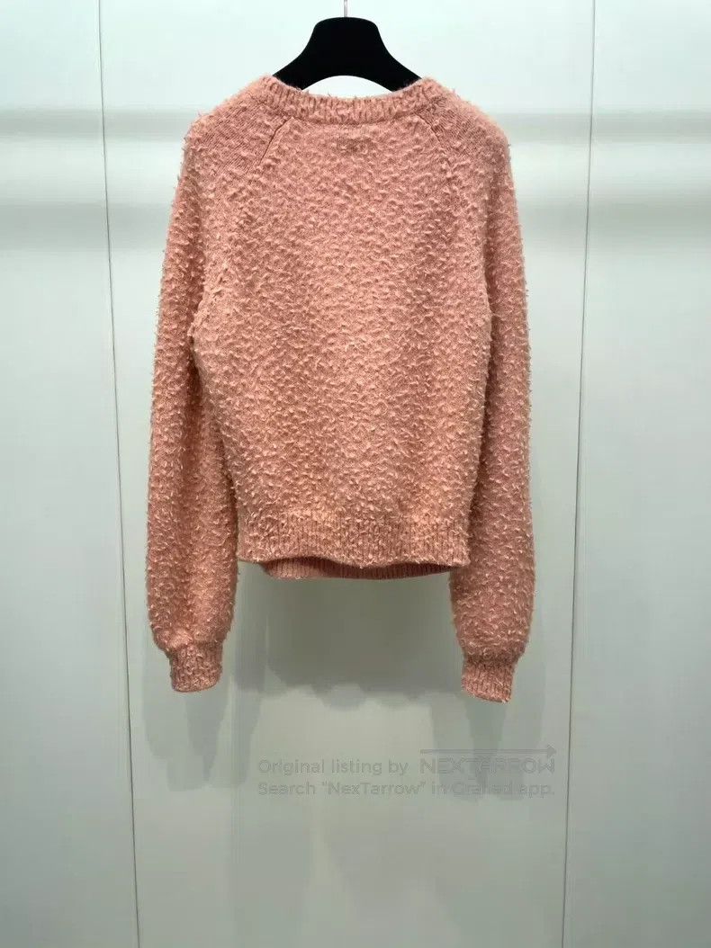 Chanel Chanel Orange-pink schoolbag button sweater Size XXS / US 00 / IT 34 - 2 Thumbnail