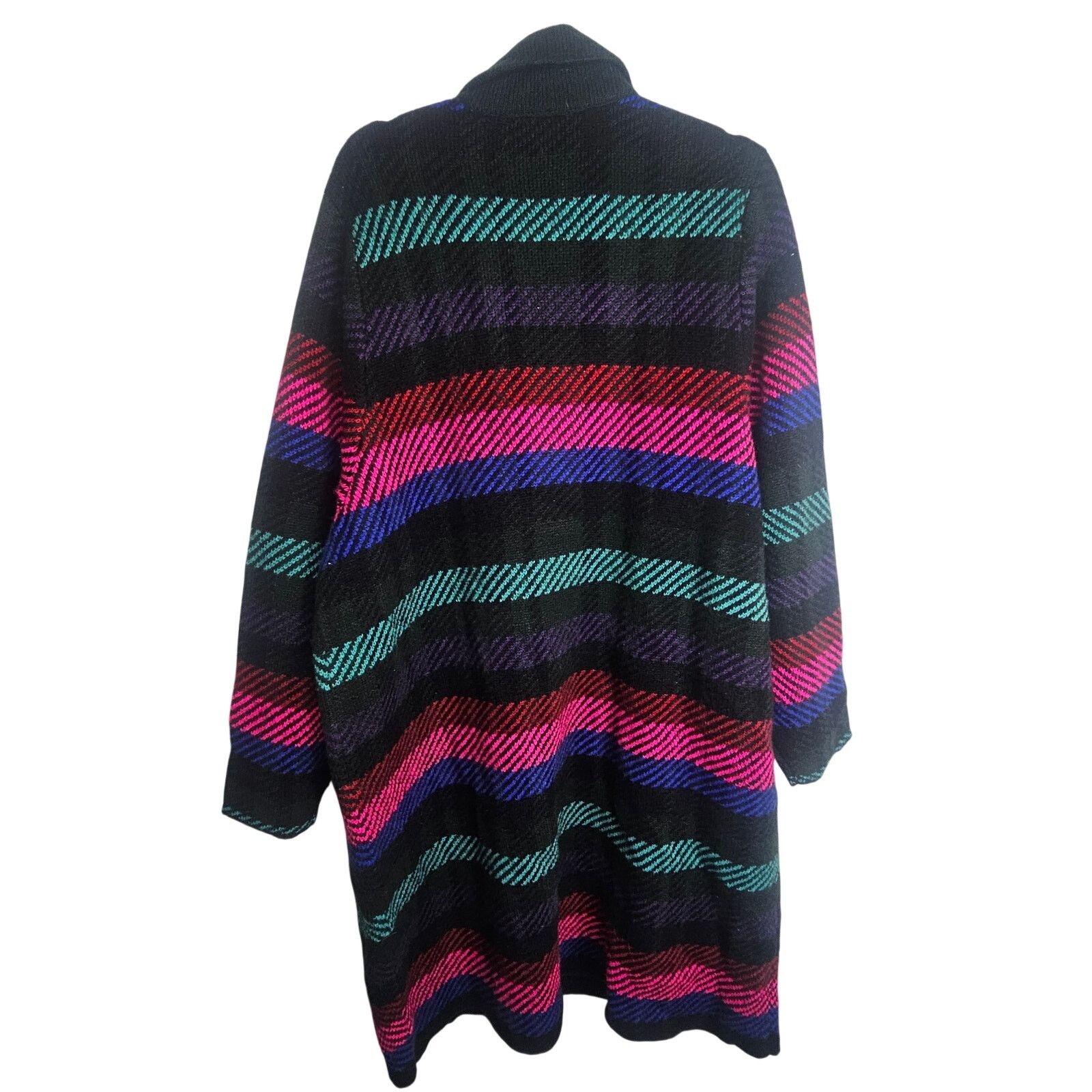 Torrid Torrid Womens Striped Coatigan Sweater Jacket 3X Whimsigoth Size 3XL / US 20-22 - 10 Thumbnail