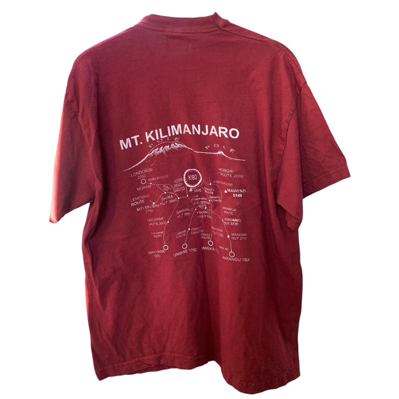 Rei Vintage Mt. Kilimanjaro Uhuru Peak T-Shirt Tanzania Men's Size US L / EU 52-54 / 3 - 9 Thumbnail