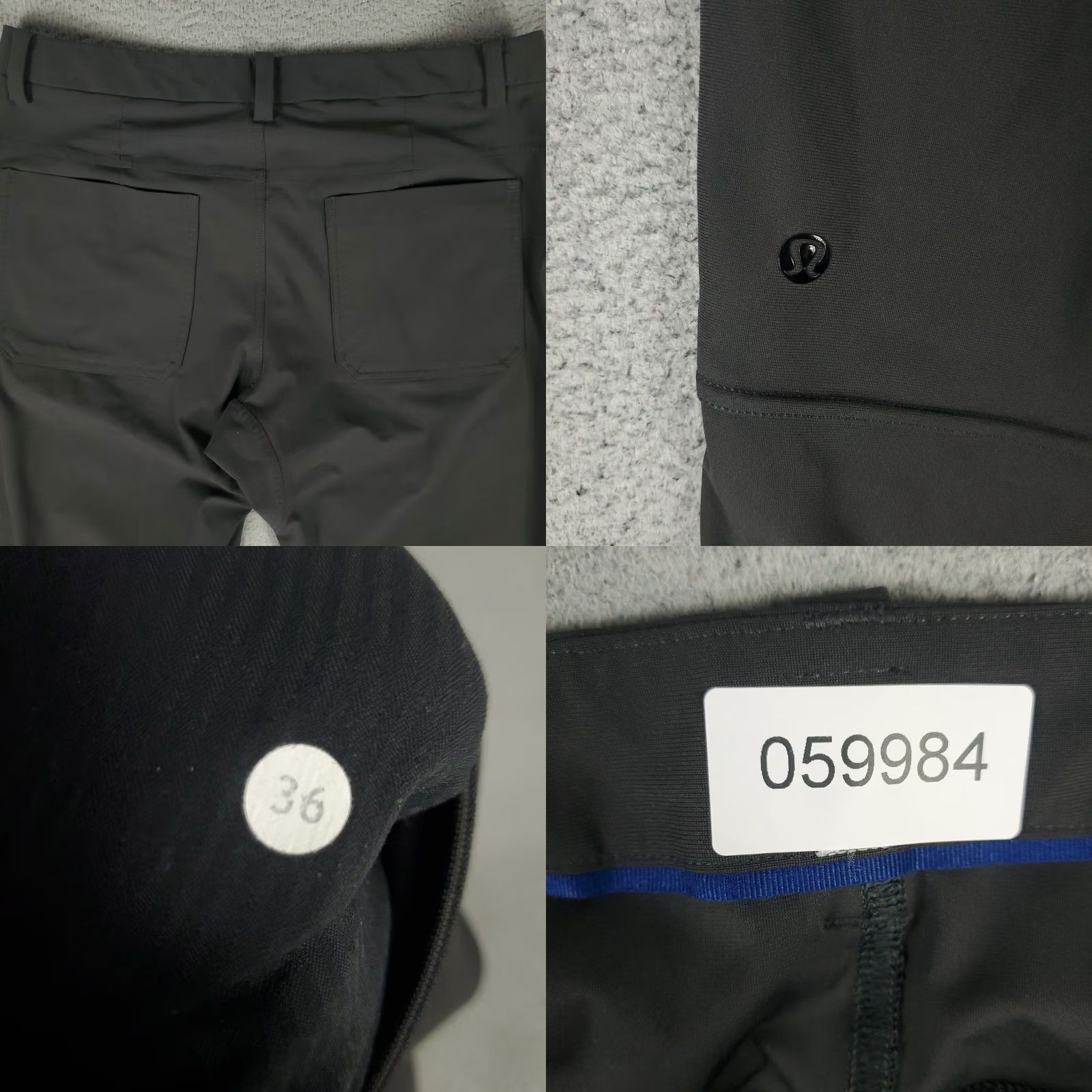Lululemon Lululemon Gray Chino Pants Mens 36x32 Regular Fit 5 Pocket Comfort Trousers Size US 36 / EU 52 - 8 Thumbnail