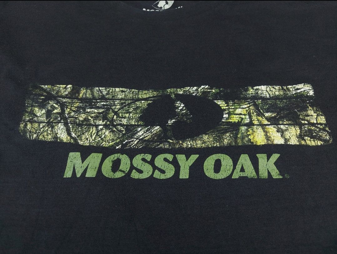 Mossy Oaks Mossy Oak Camouflage logo Short Sleeve Black T-Shirt Size US L / EU 52-54 / 3 - 2 Thumbnail