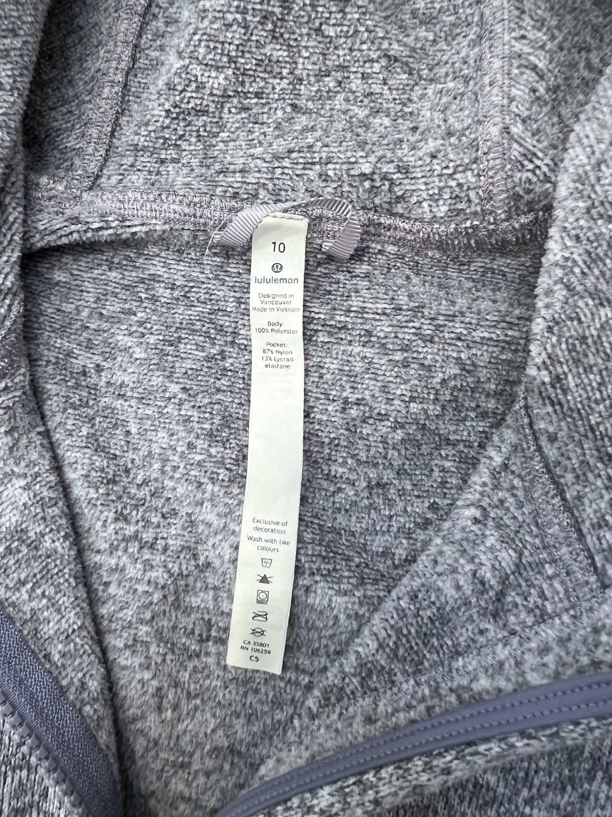 Lululemon Lululemon Fleece & Thank You Pullover Size L / US 10 / IT 46 - 3 Thumbnail
