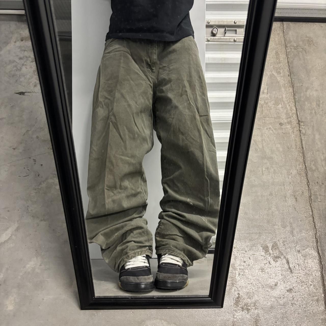 Dickies Crazy Vintage Y2K/2000s Khaki Green Dickies Carpenter Workwear Pants! 36x32 Size US 36 / EU 52 - 1 Thumbnail