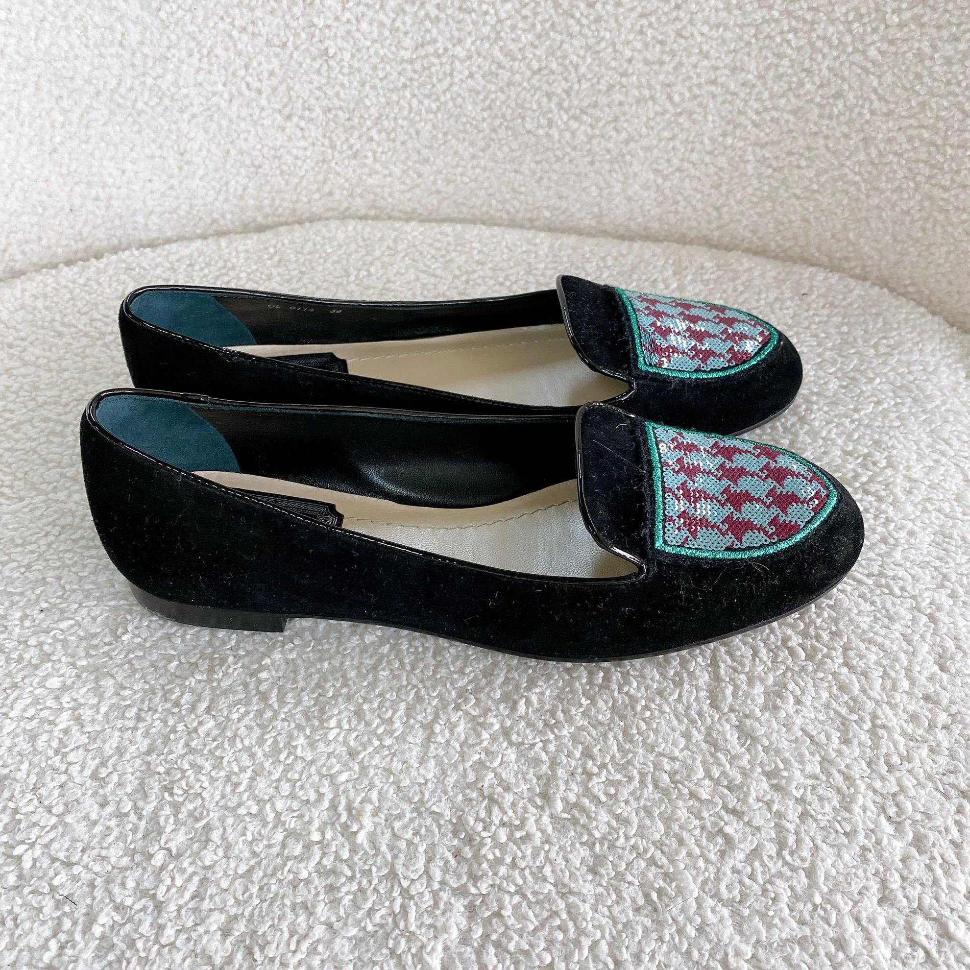 Dior Christian Dior Black Low-Heel Casual Shoes 36 0787 Size US 5.5 / IT 35.5 - 3 Thumbnail