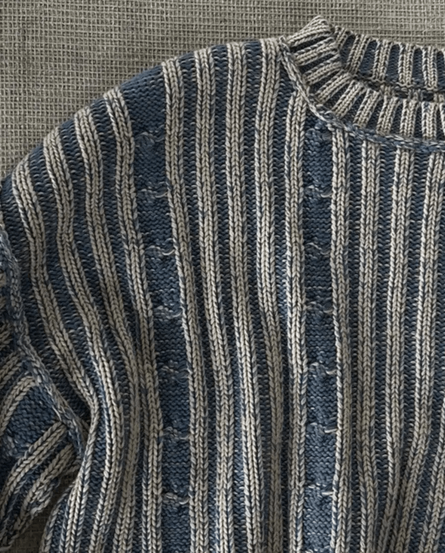 Japanese Brand × Vintage Retro y2k reversible cable knit pullover sweater knitwear Size US L / EU 52-54 / 3 - 9 Thumbnail
