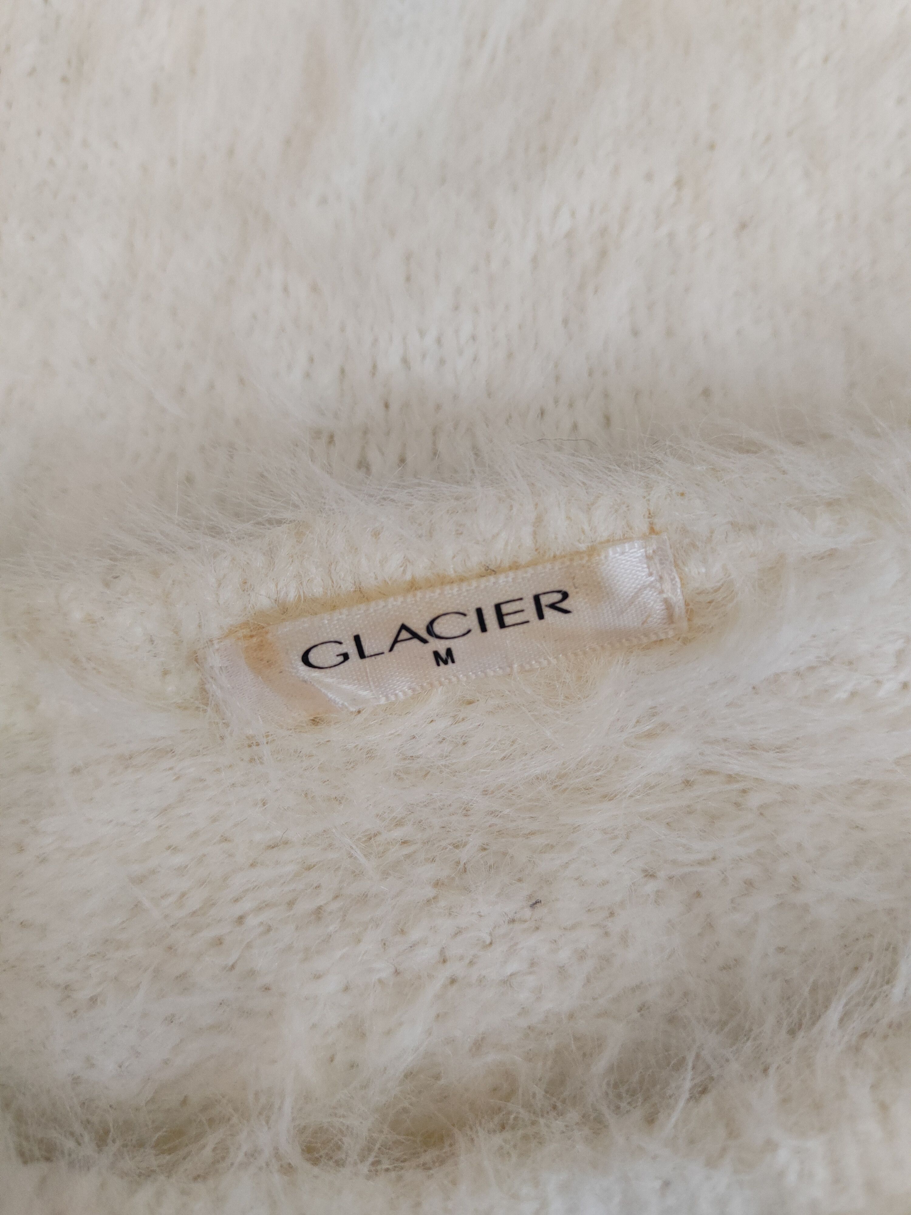 Japanese Brand × Vintage Cool Design 💥 Glacier White Fur Mohair Knitwear Size M / US 6-8 / IT 42-44 - 12 Thumbnail