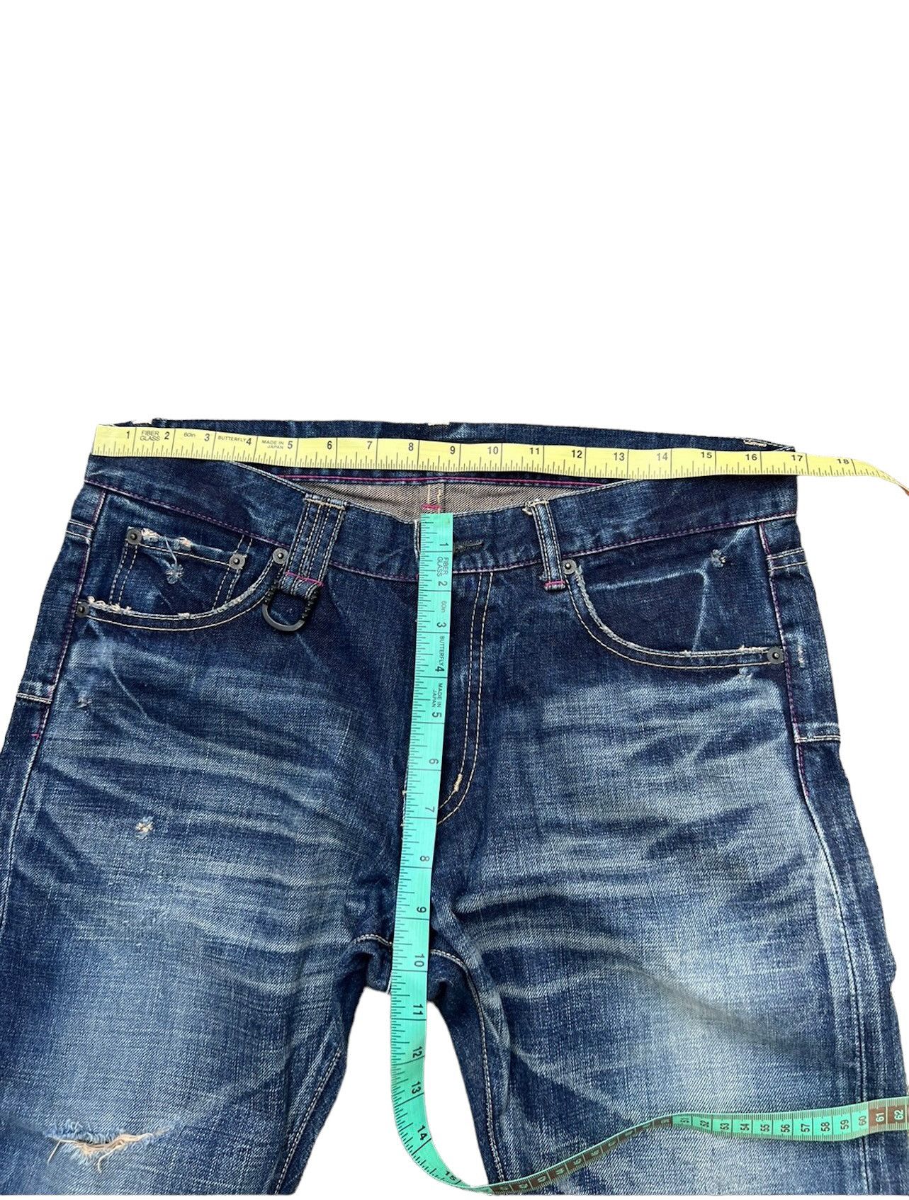 Roen Roen X Plein Made in Japan Distressed Denim Jeans Size US 32 / EU 48 - 3 Thumbnail