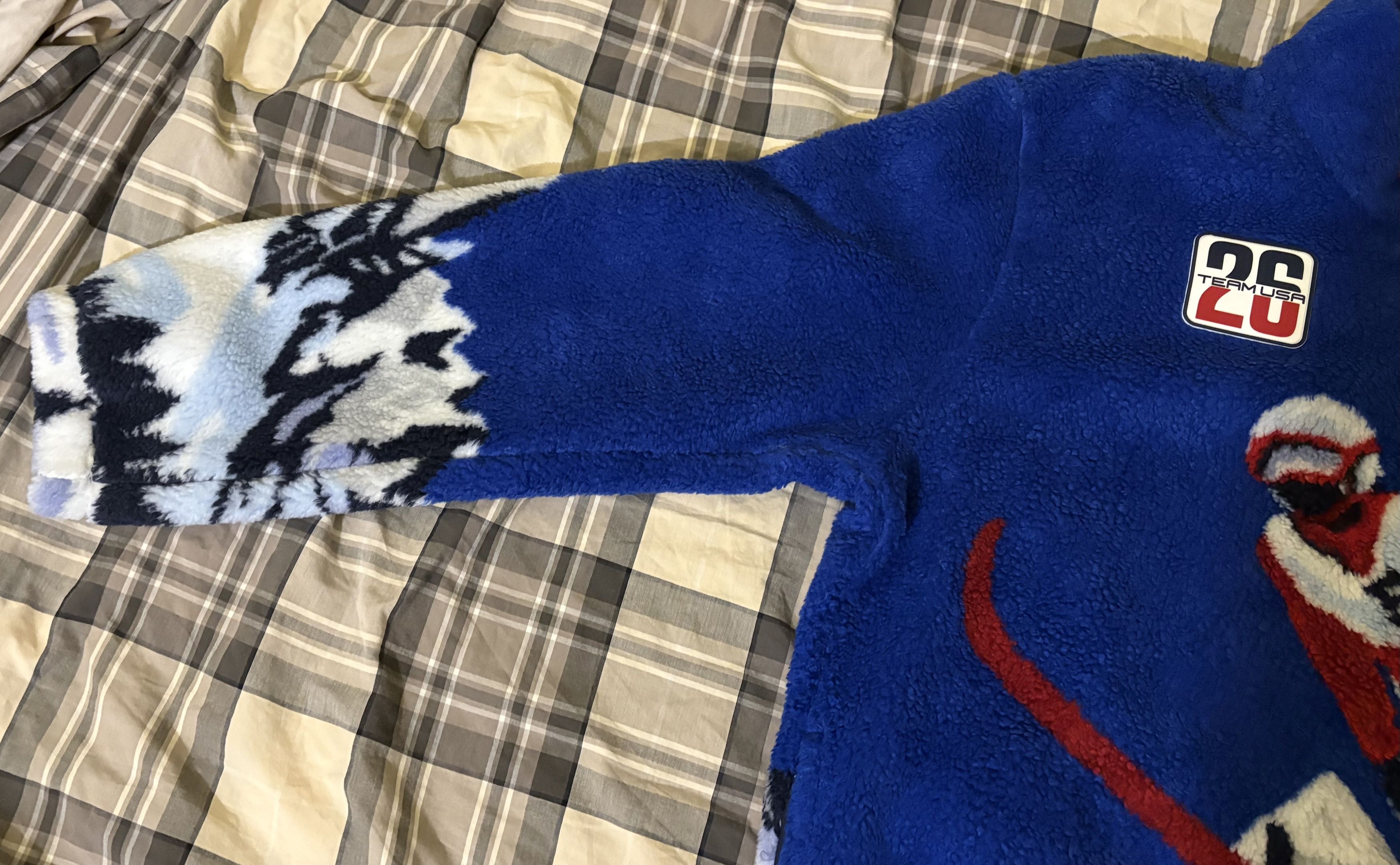 Polo Ralph Lauren Team USA Pile Fleece Pullover Size US XL / EU 56 / 4 - 4 Thumbnail
