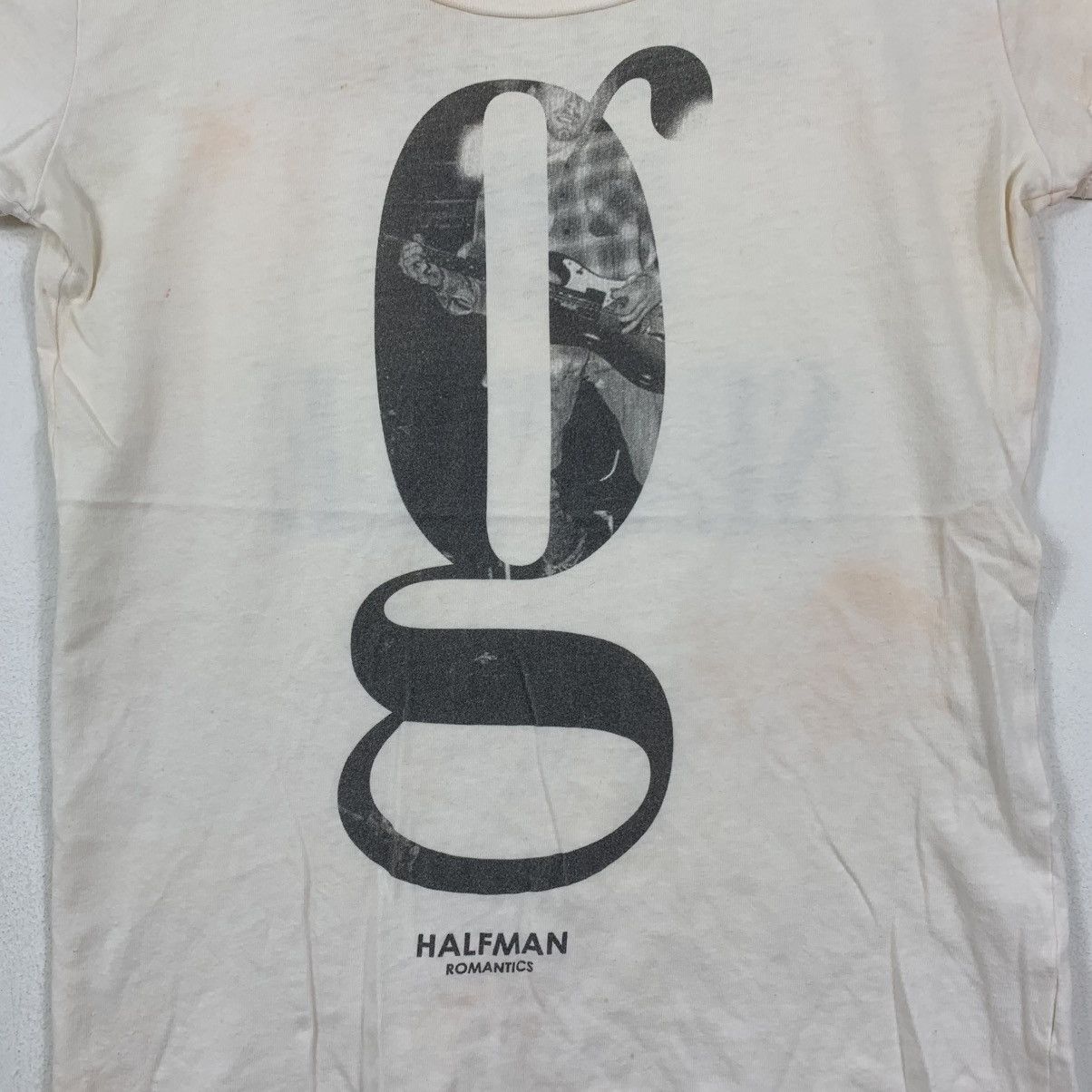 Japanese Brand HALFMAN ROMANTICS Grunge 1990 Seattle Japanese Brand Tshirt Size S / US 4 / IT 40 - 4 Thumbnail