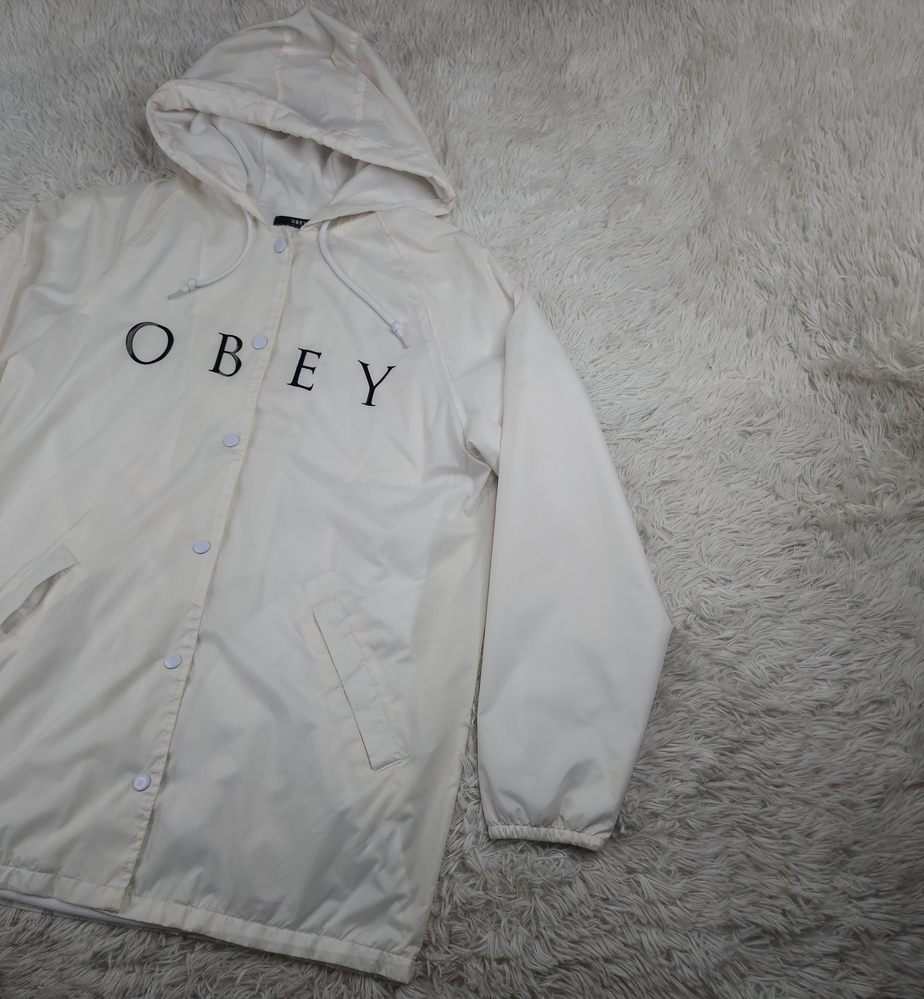 Obey OBEY Worldwide windbreaker buttoned jacket Size US M / EU 48-50 / 2 - 2 Thumbnail