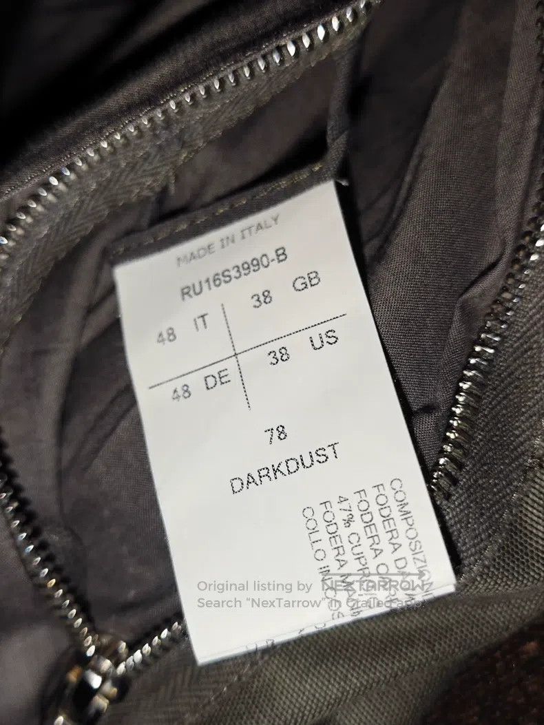 Rick Owens Rick Owens Army Green Long Jacket Size US M / EU 48-50 / 2 - 5 Thumbnail