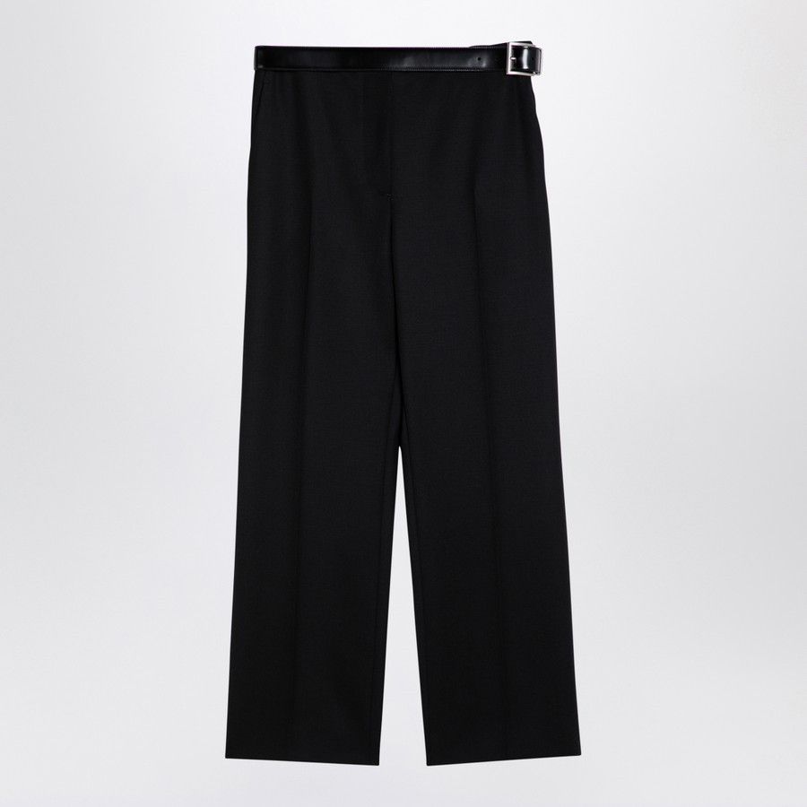 o1d2blof0924 Belt Trousers in Black