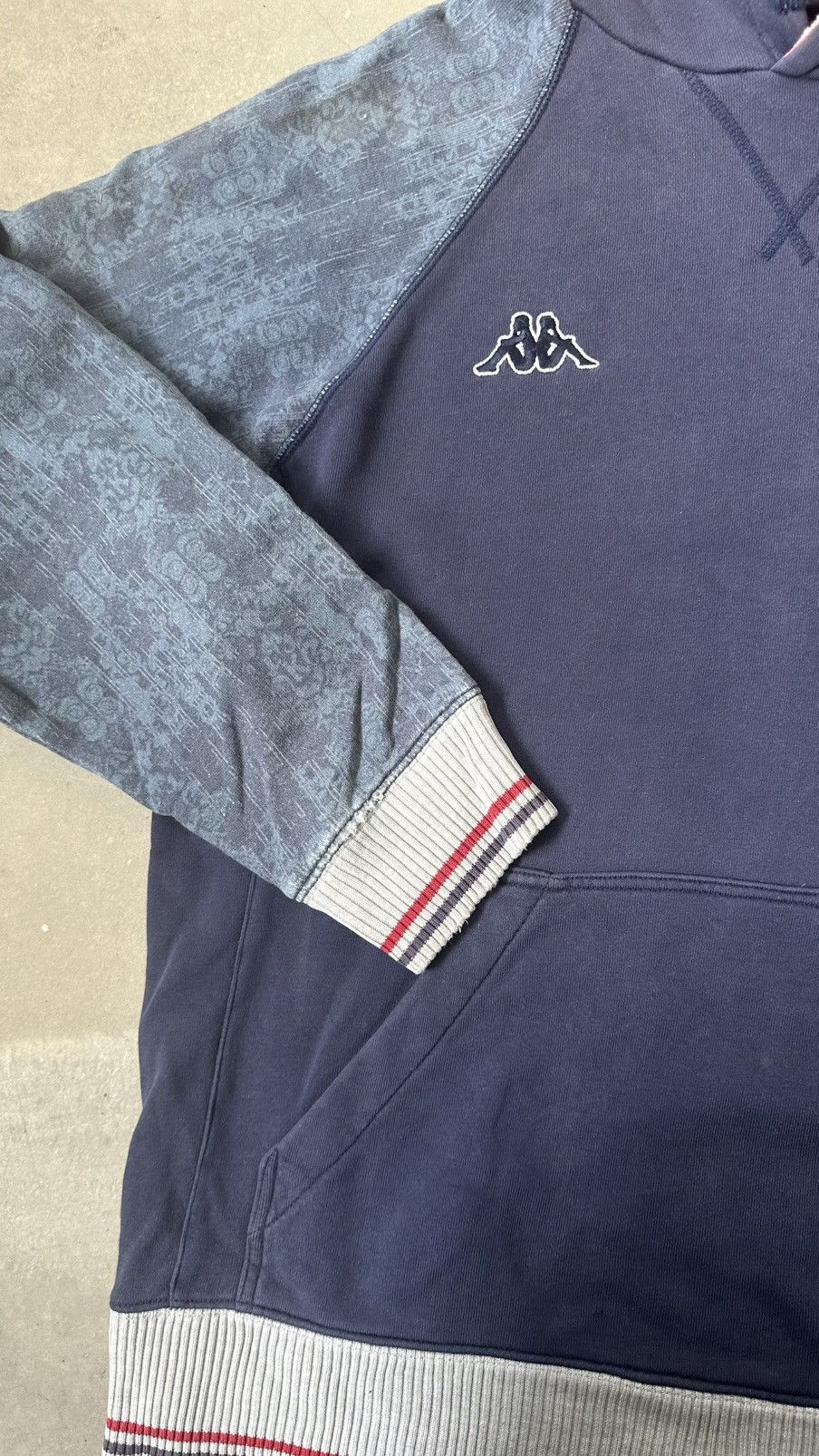 Kappa VINTAGE KAPPA SOCCER DISTRESSED HOODIE Size US M / EU 48-50 / 2 - 5 Thumbnail
