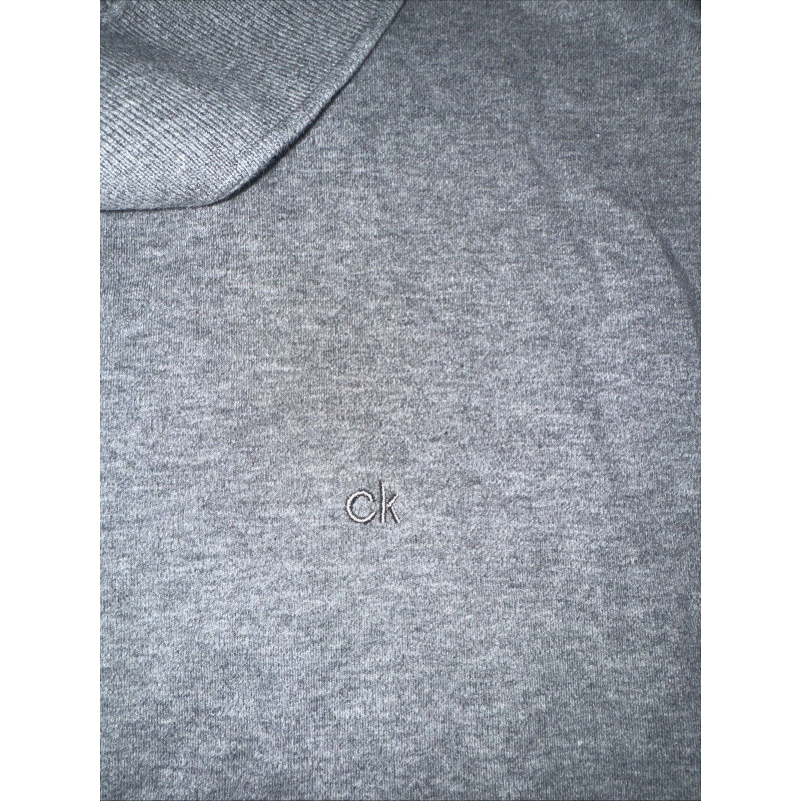 Calvin Klein Calvin Klein Polo Shirt Grey 20x24 Large Size US L / EU 52-54 / 3 - 2 Thumbnail