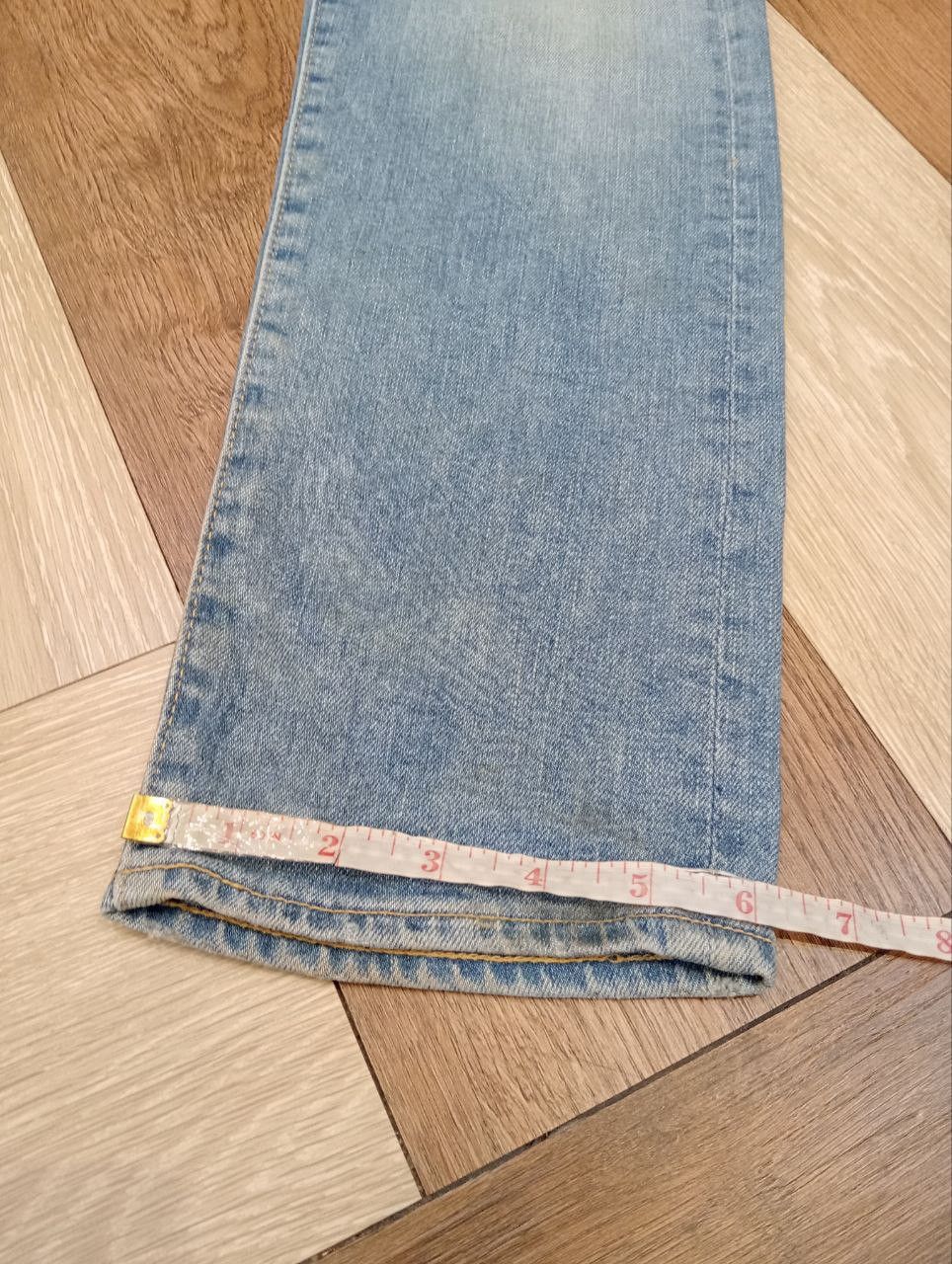 Japan Blue JAPAN BLUE LOT JB2301 LA BREA LIGHT BLUE DENIM JEANS Size US 29 - 21 Thumbnail