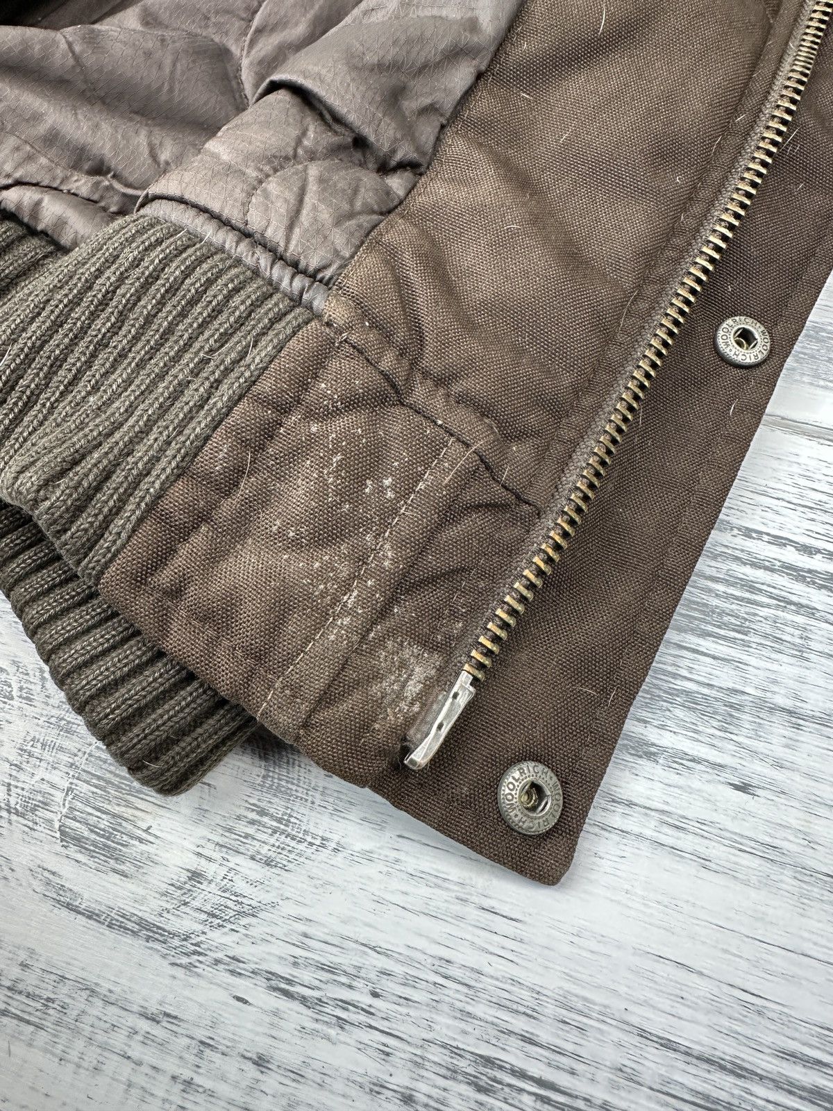 Woolrich Woolen Mills WOOLRICH Fur Collar Brown Thermolite Bomber Jacket Men’s M Size US M / EU 48-50 / 2 - 12 Thumbnail
