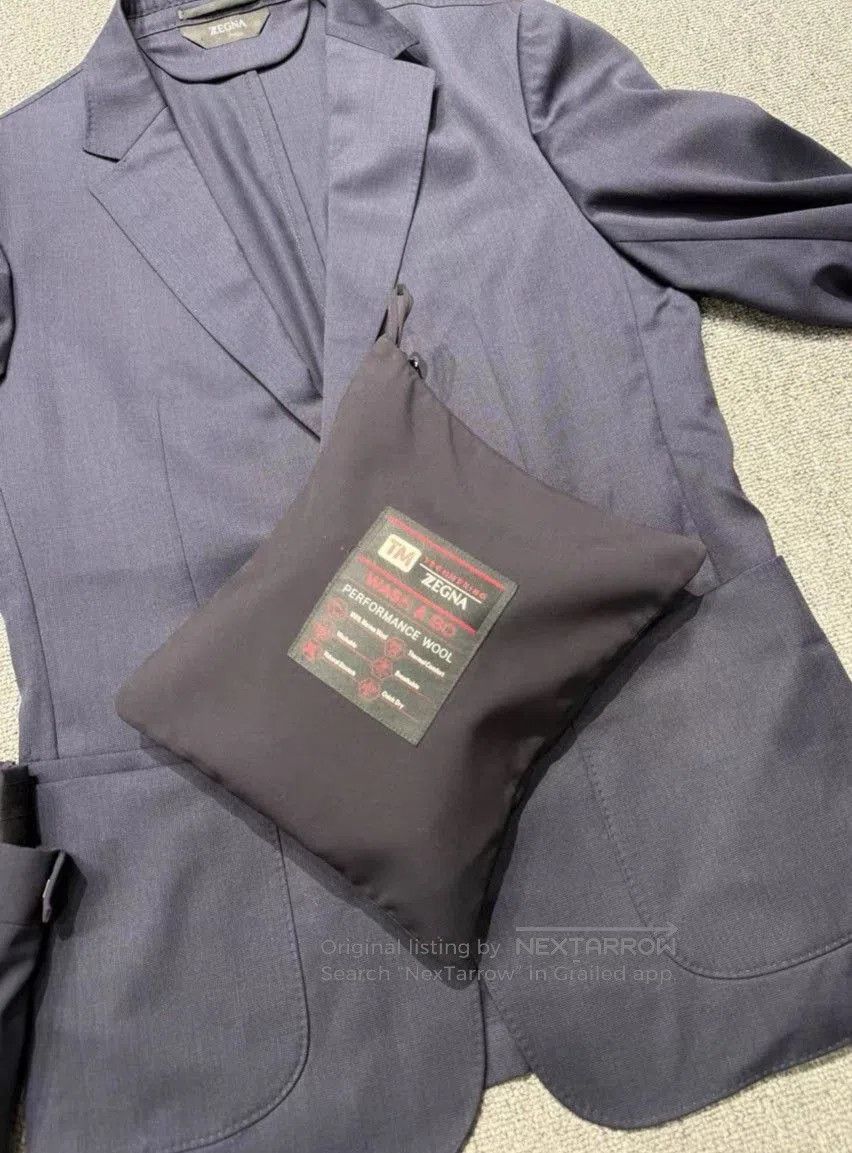 Ermenegildo Zegna ZEGNA TM Series Wool Suit. Size US L / EU 52-54 / 3 - 7 Thumbnail