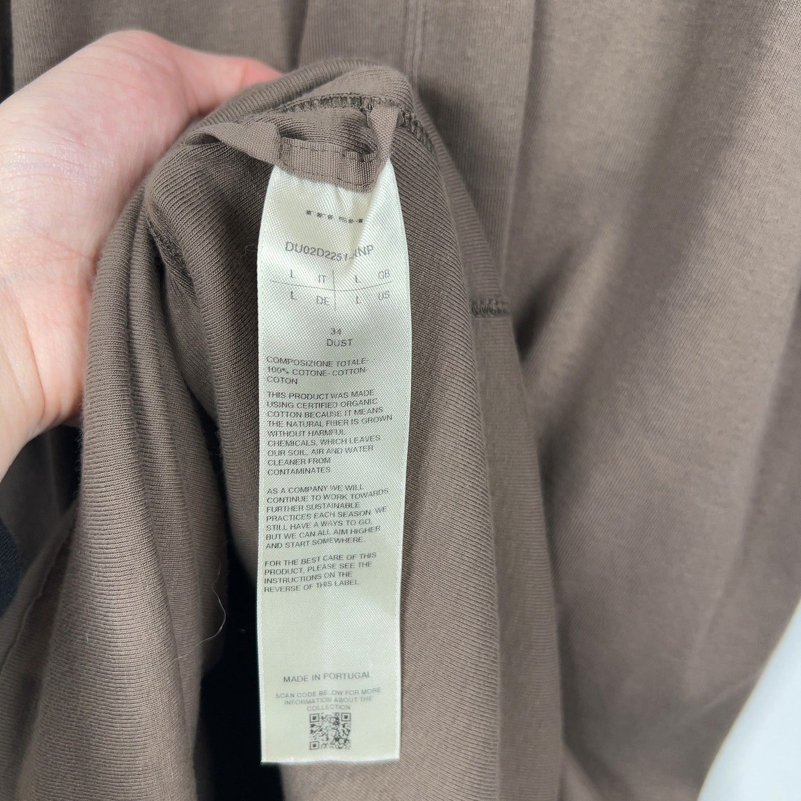 Rick Owens Rick Owens 'Dylan' T-Shirt Size US XXL / EU 58 / 5 - 7 Thumbnail