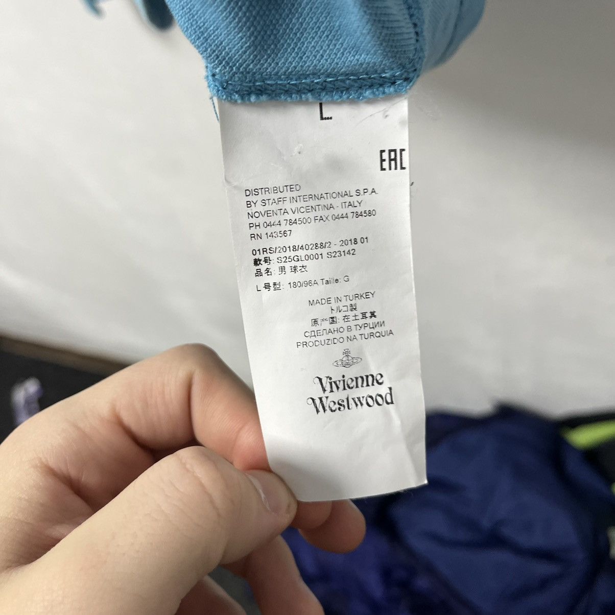 Vivienne Westwood Vivienne Westwood Polo T-Shirt Rare Retro Hype Y2K Size US L / EU 52-54 / 3 - 8 Thumbnail