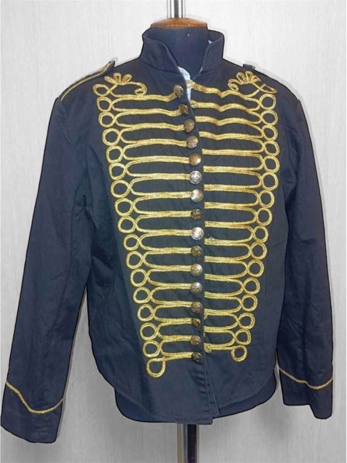 Hedi Slimane Napoleon Buttons Balmain Type Jacket Size US XL / EU 56 / 4 - 1 Thumbnail