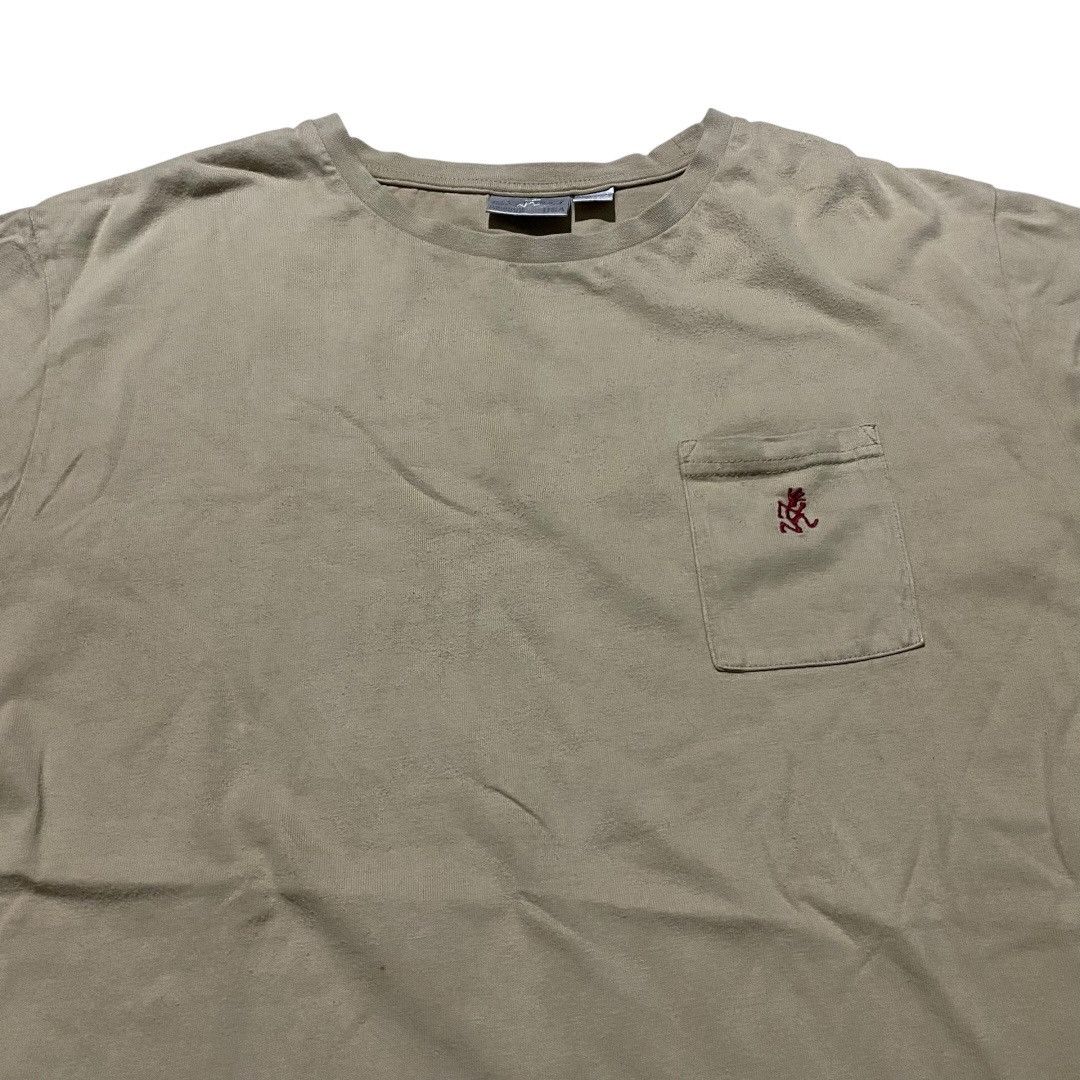 Gramicci Gramicci one point pocket light brown tee Size US L / EU 52-54 / 3 - 2 Thumbnail