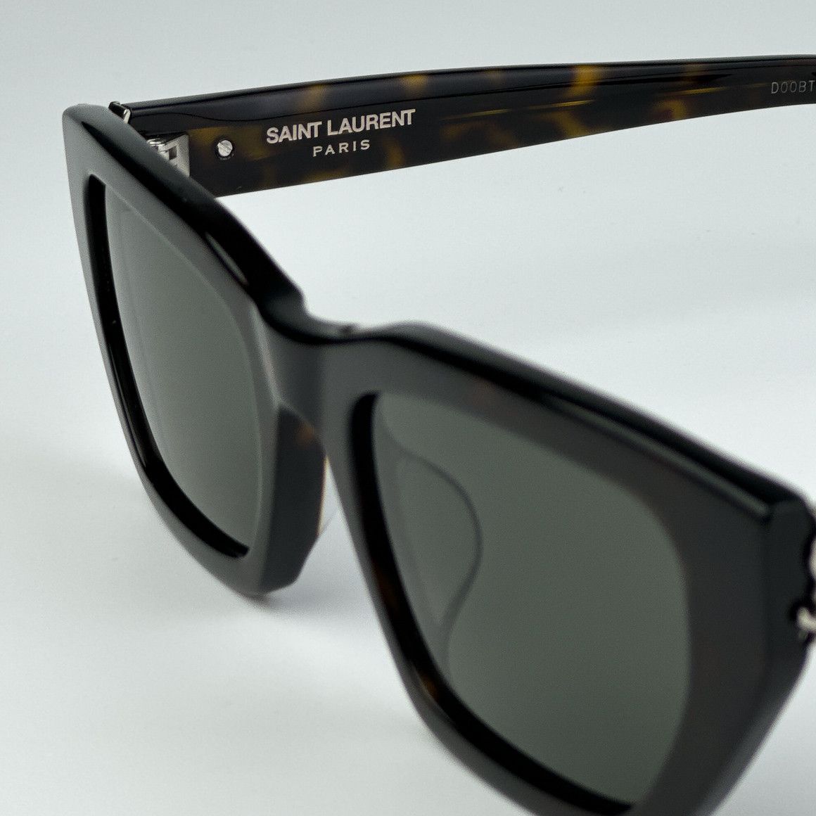 Yves Saint Laurent NEW Saint Laurent SLM127/F 002 Cat Eye Women Sunglasses Size ONE SIZE - 6 Thumbnail