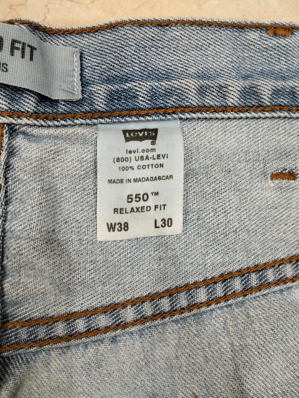 Levi's Vintage Clothing Levis 550 relax fit vintage Size US 38 / EU 54 - 10 Thumbnail