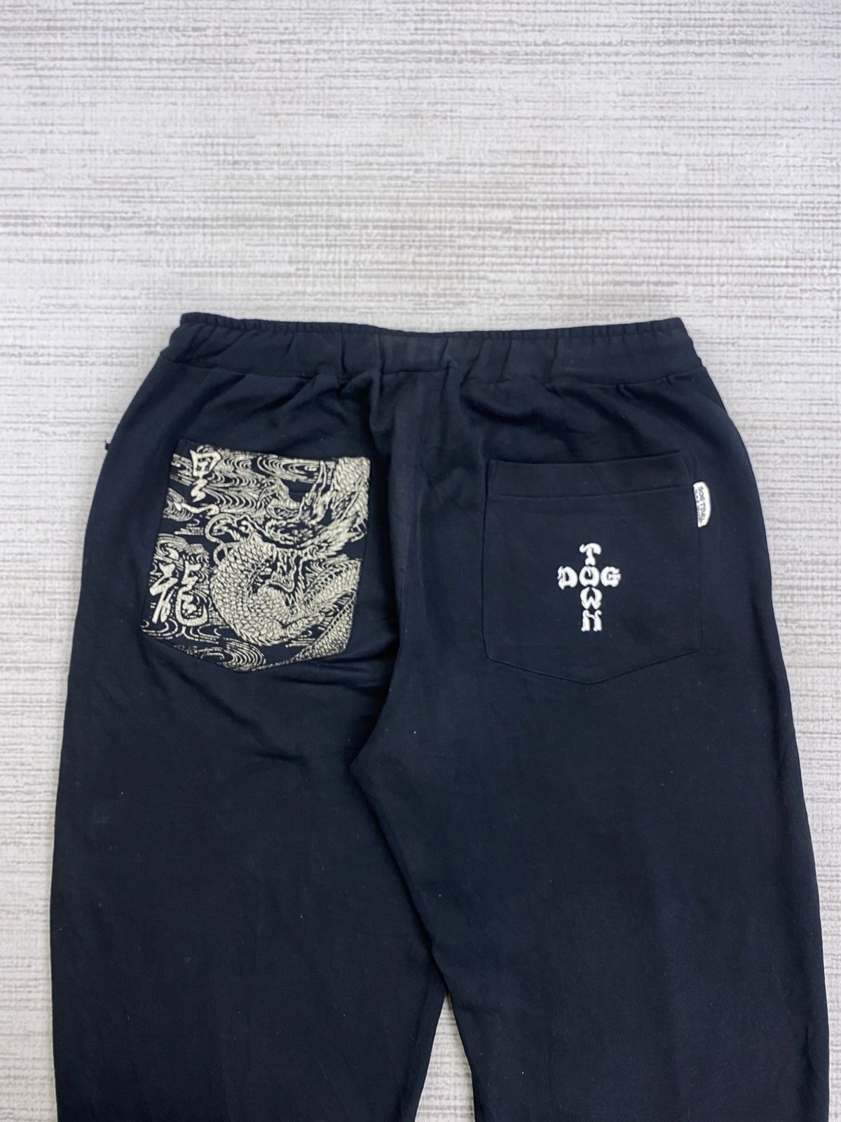 Dogtown Vintage Dog Town Cross Logo Sukajan Dragon Baggy Pants Size US 39 - 8 Thumbnail