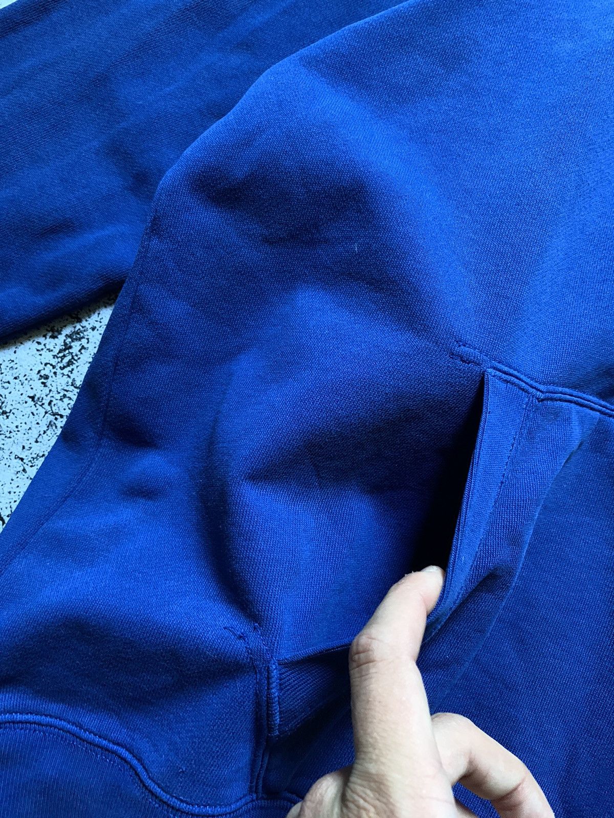 Polo Ralph Lauren Vintage Baggy Hoodie Polo Ralph Lauren Blue Red Pony Y2K USA Size US M / EU 48-50 / 2 - 4 Thumbnail