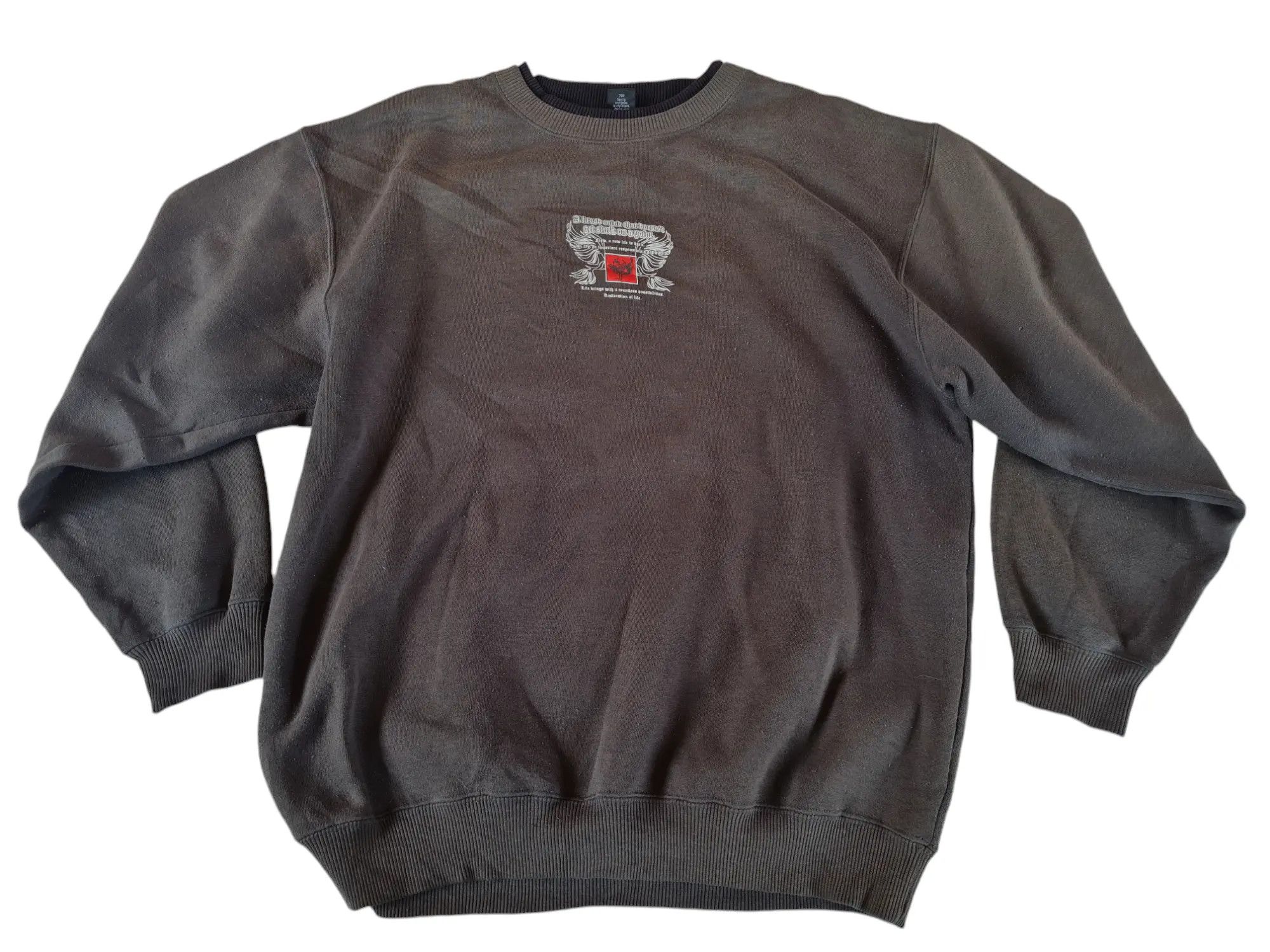 Other Vintage Japanese Brand Sweatshirt Wings Printed Size US L / EU 52-54 / 3 - 2 Thumbnail