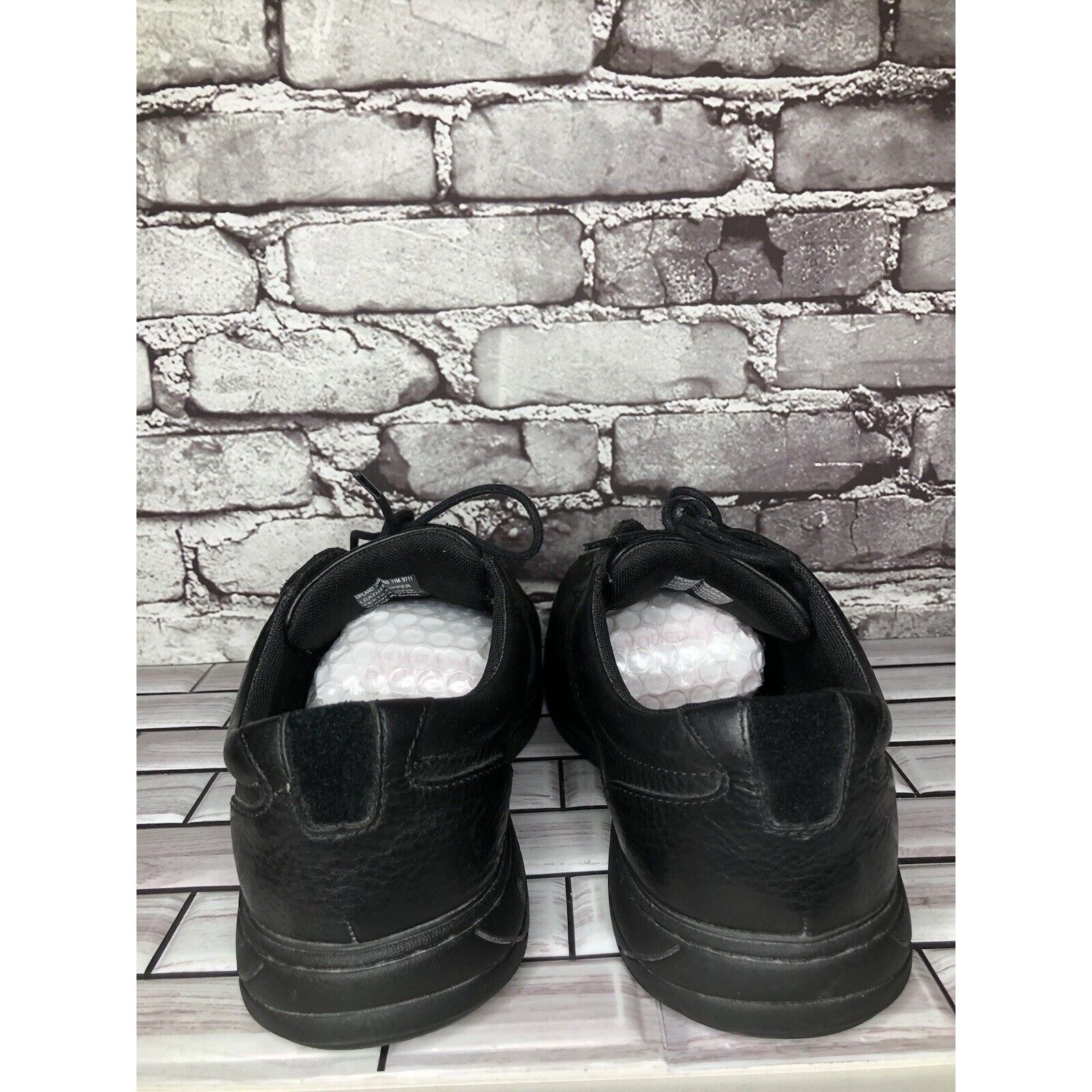 Other ABEO 24/7 Upland Black Leather Slip Resistant Oxfords Shoes Size US 11 / EU 44 - 3 Thumbnail