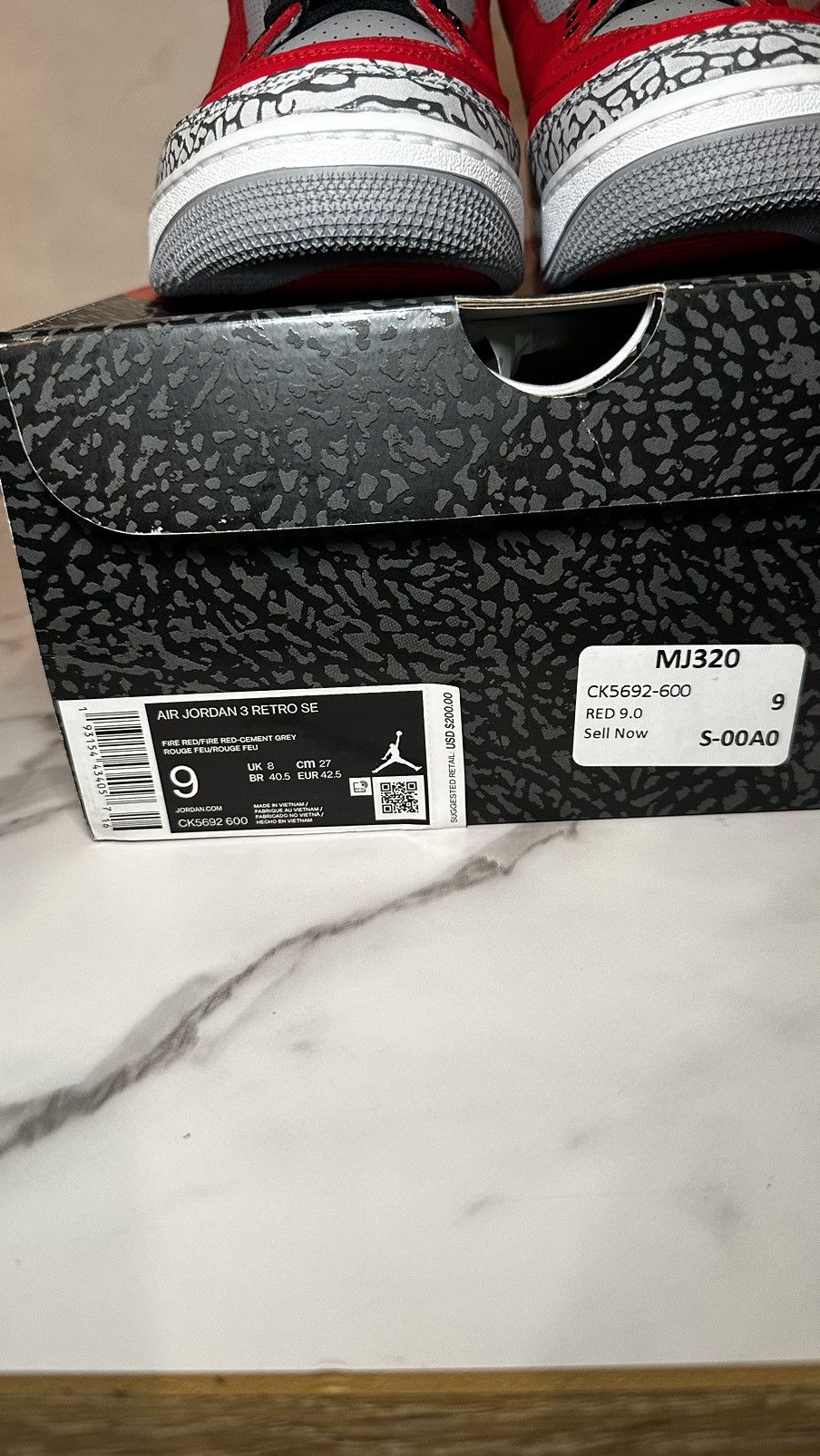 Jordan Brand × Nike Air Jordan 3 Retro Size US 9 / EU 42 - 2 Thumbnail