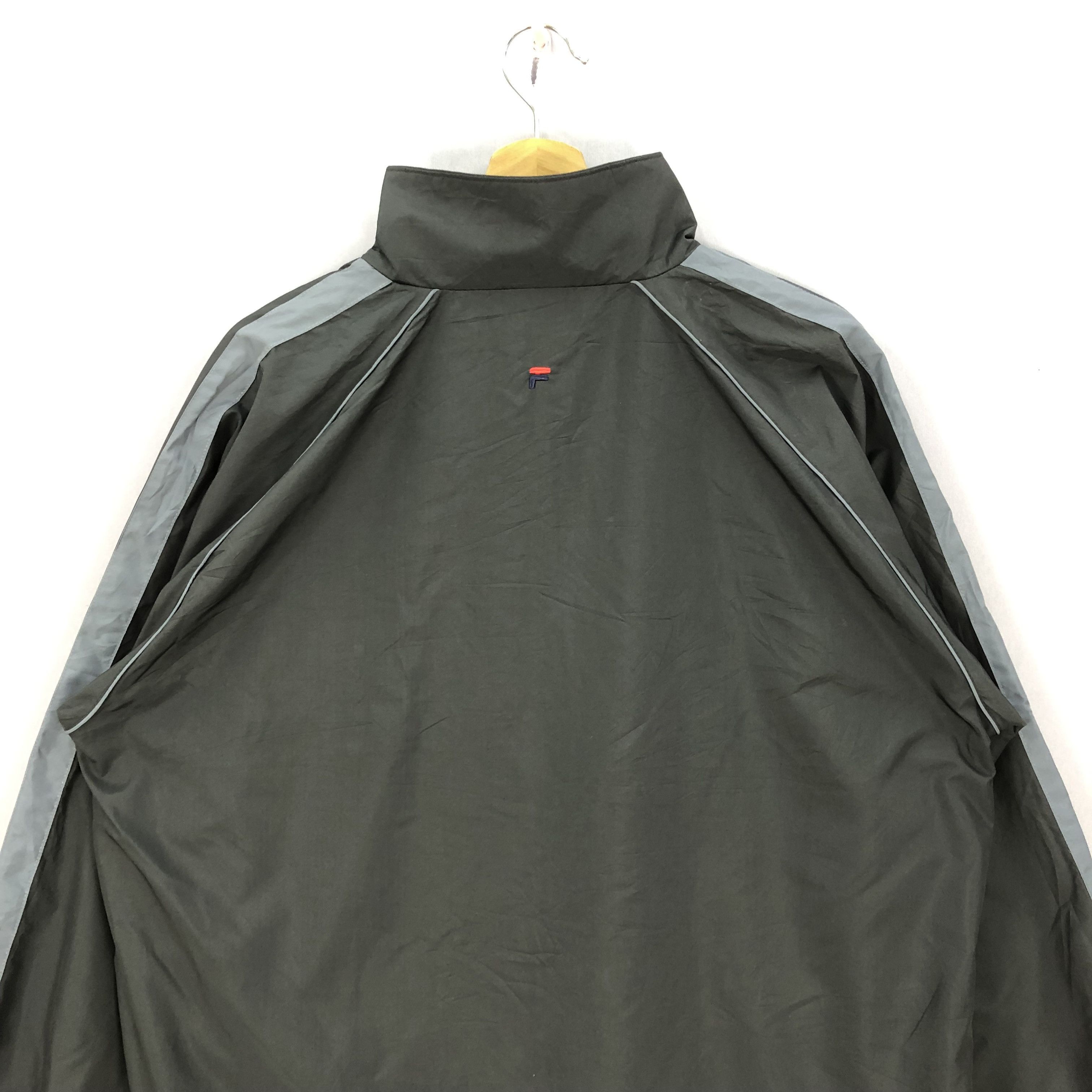 Fila × Vintage Vintage 90s Fila Windbreaker Zipper Jacket Size US XL / EU 56 / 4 - 4 Thumbnail