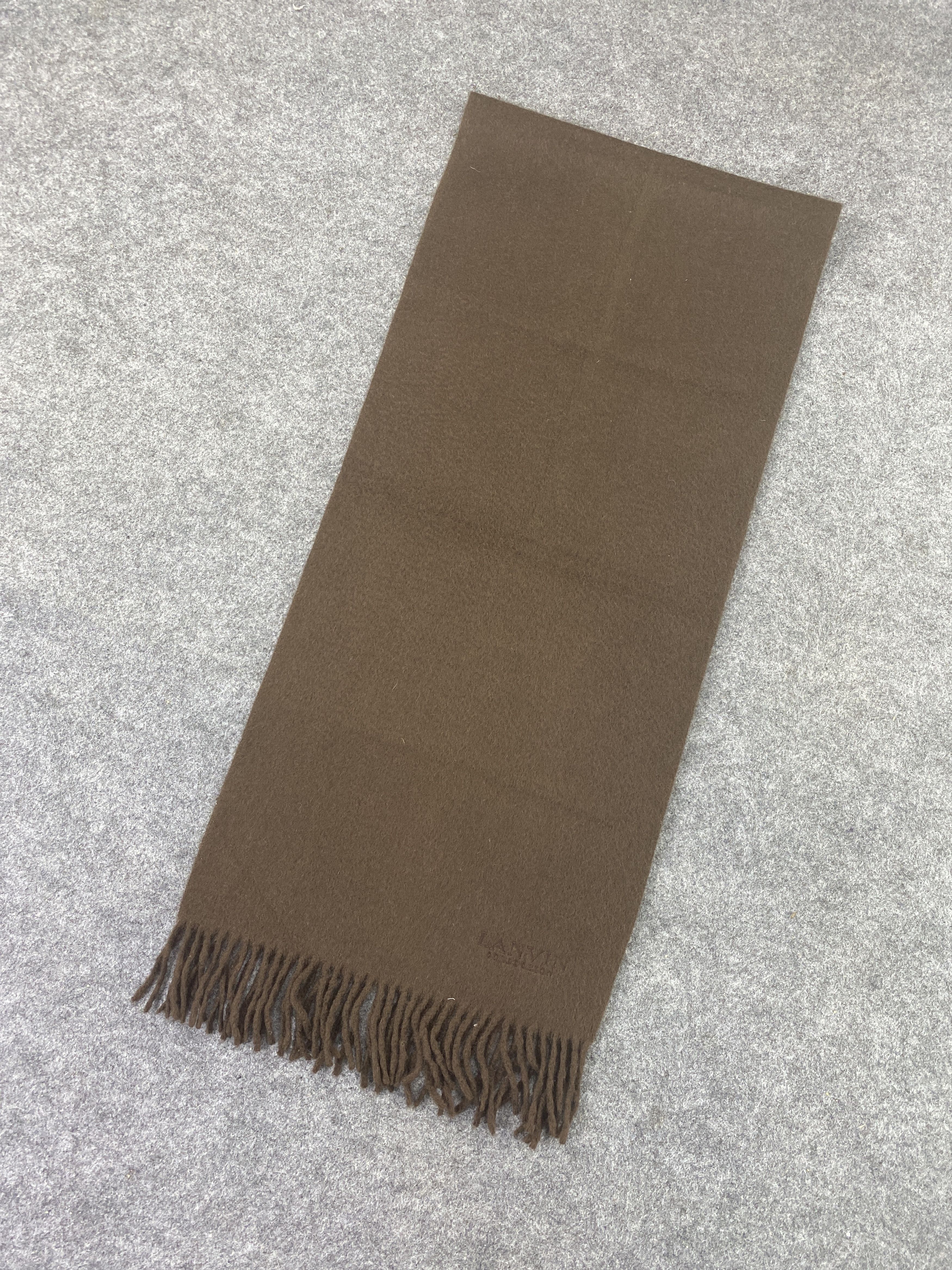 Lanvin × Vintage Lanvin Scarf / Muffler / Neckwear -T1031 Size ONE SIZE - 2 Thumbnail