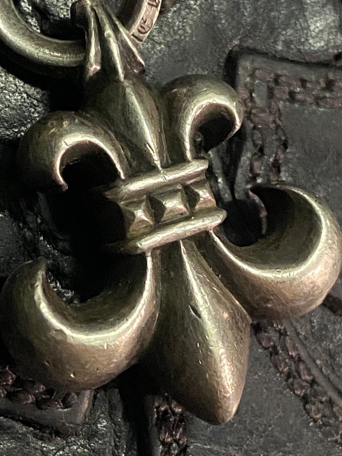 Chrome Hearts - BIG BS Fleur De Lis with Bale Pendant