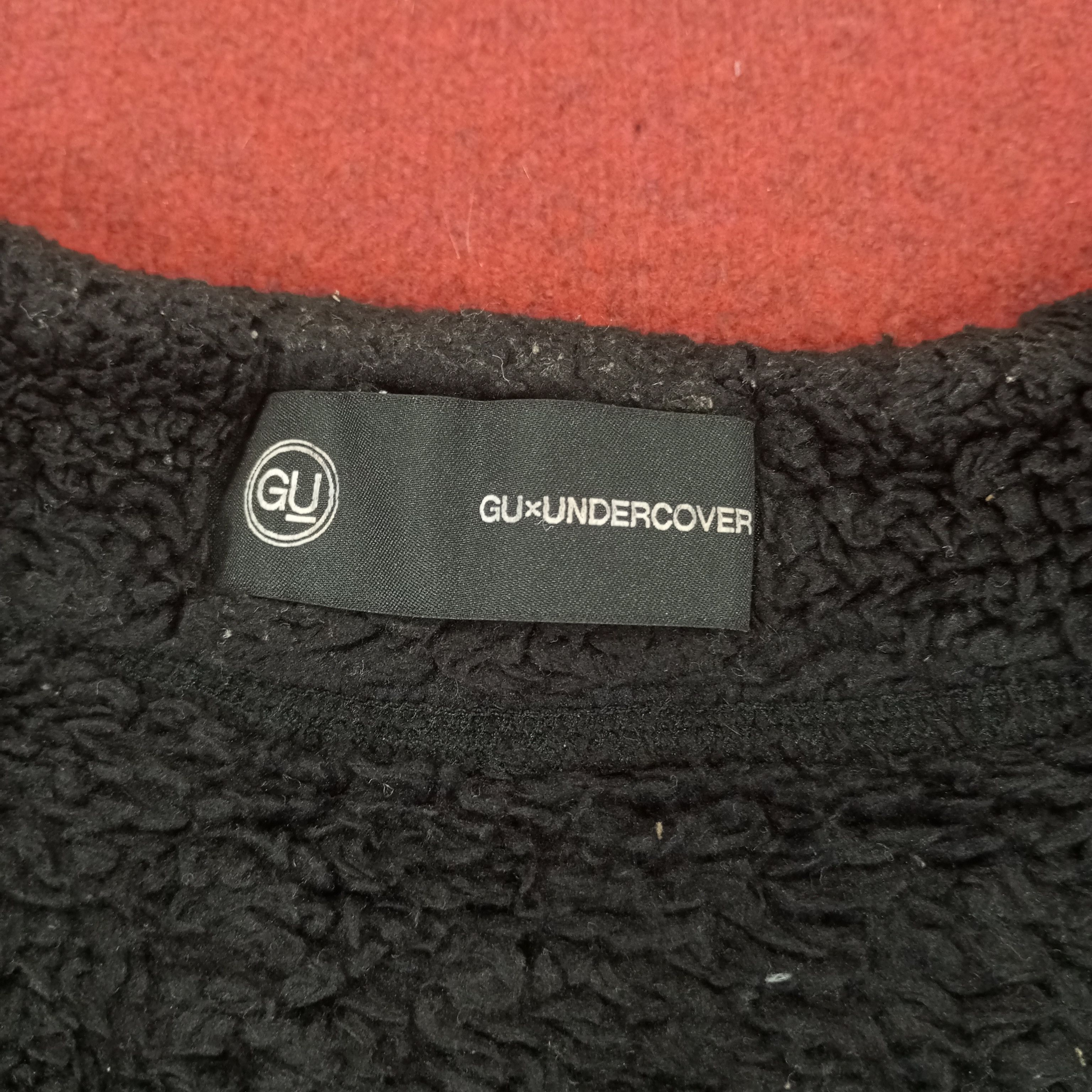 GU × Undercover GU X Undercover Japanese Brand Custom Art Fleece Jacket Size US XL / EU 56 / 4 - 5 Thumbnail