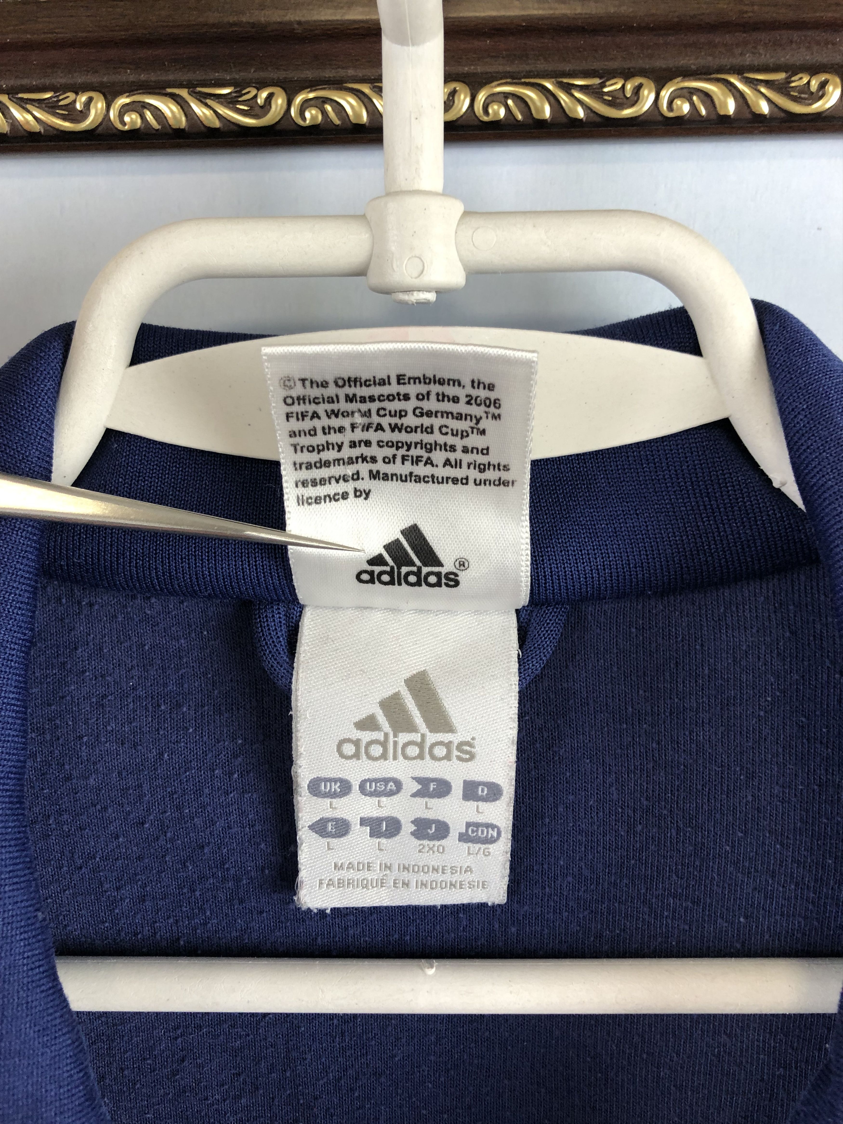 Adidas × Vintage Vintage Argentina Football Jacket Soccer World Cup Track Size US L / EU 52-54 / 3 - 13 Thumbnail