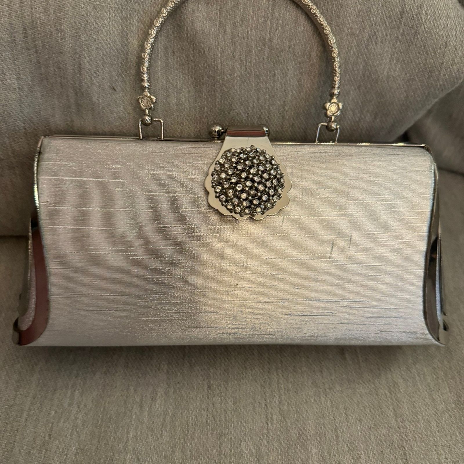 Other Silver clutch purse handbag Size ONE SIZE - 1 Thumbnail