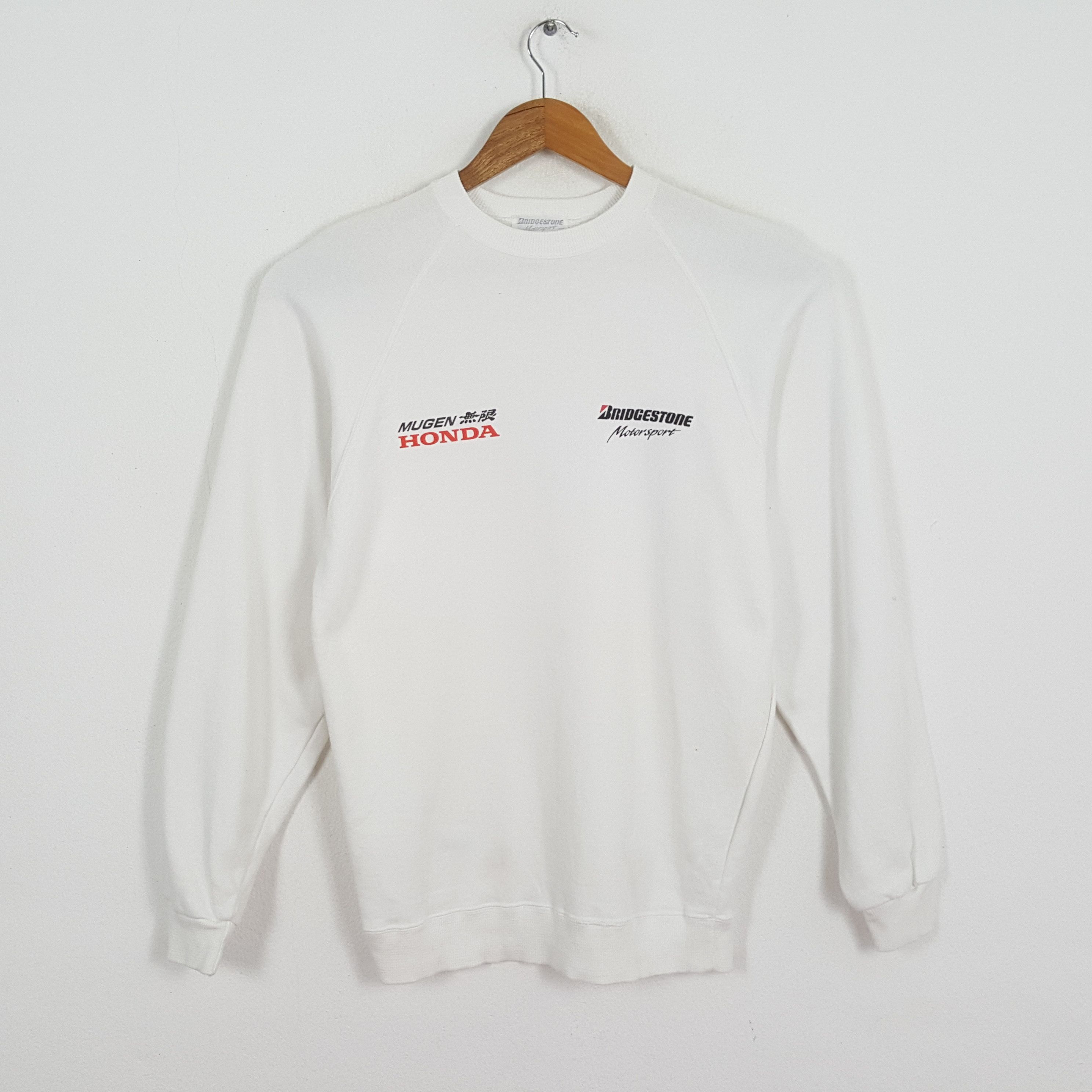 Honda × Vintage Vintage BRIDGESTONE MUGEN HONDA Japanese Racing Sweatshirts Size US S / EU 44-46 / 1 - 3 Thumbnail