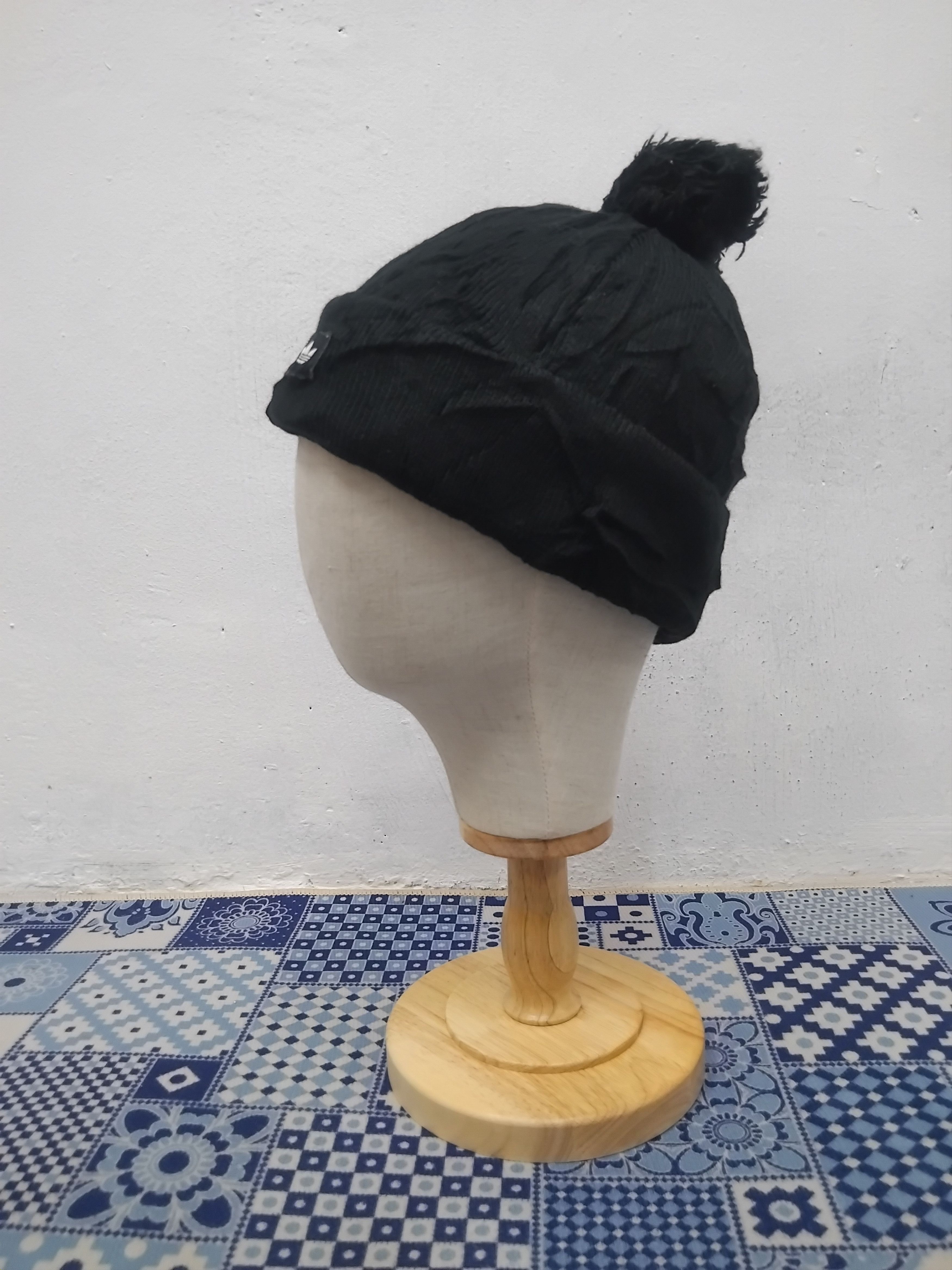 Adidas Adidas trefoil black beanie Size ONE SIZE - 6 Thumbnail