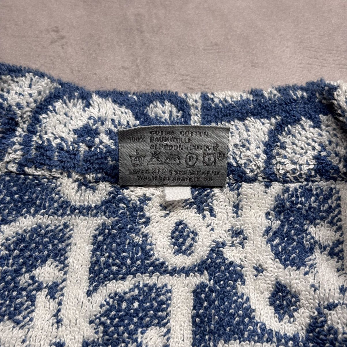 Christian Dior Monsieur Christian Dior Unisex No 2 Blue Monogram Bathrobe Towel Gown Size US M / EU 48-50 / 2 - 6 Thumbnail